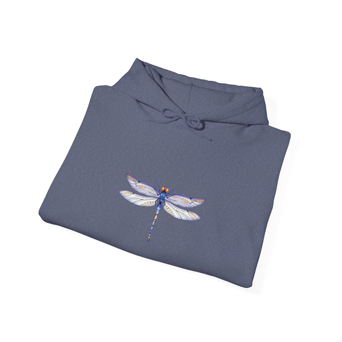 Dragonfly Art Hoodie, Cozy Unisex Sweatshirt, Nature Lover Gift, Botanical Apparel, Spring Fashion, Relaxed Style