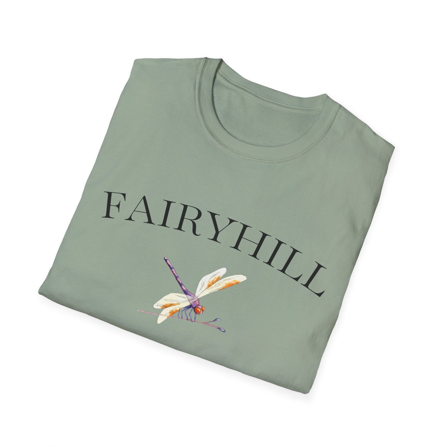 Unisex Softstyle T-Shirt with Retro Fairythili Design, Casual Wear, Graphic Tee, Gift Idea, Vintage Apparel