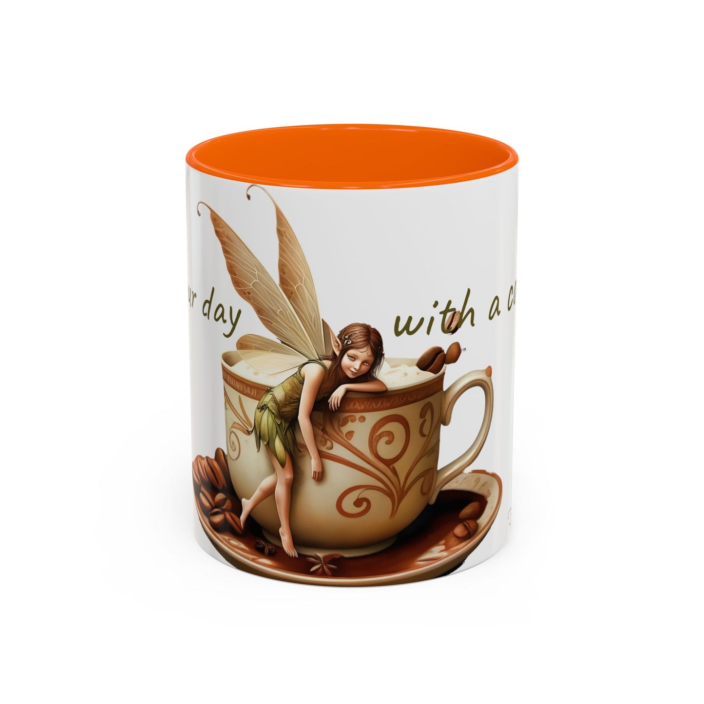 Coffee fairy-Themed Coffee Mug - 11 & 15oz Accent Mug for Fairy /Coffee Lovers