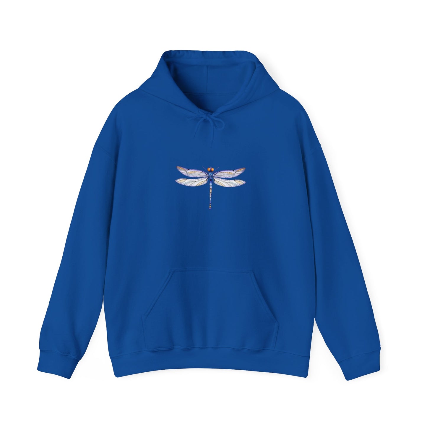 Dragonfly Art Hoodie, Cozy Unisex Sweatshirt, Nature Lover Gift, Botanical Apparel, Spring Fashion, Relaxed Style