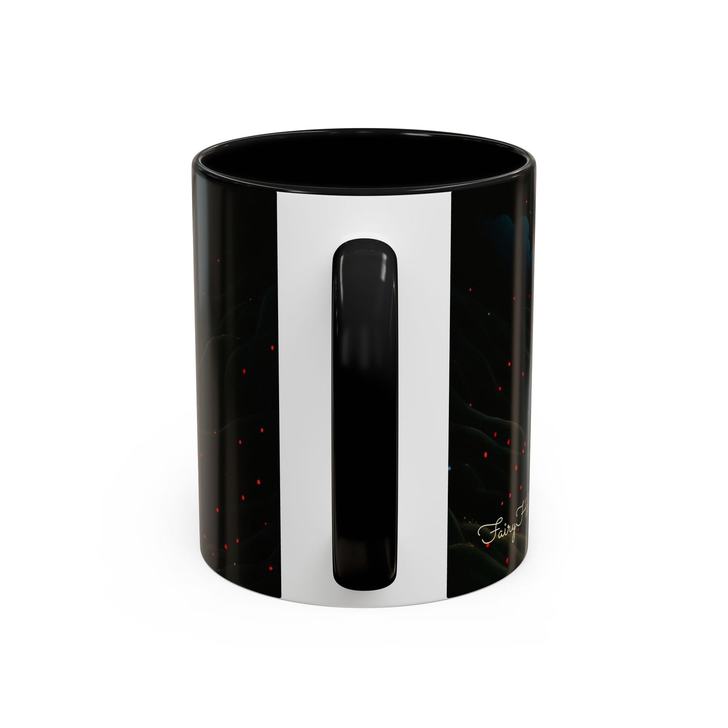 Moon girl wit red hat Art-Themed Coffee Mug - 11 & 15oz Accent Mug for Musroom Fsiry Lovers
