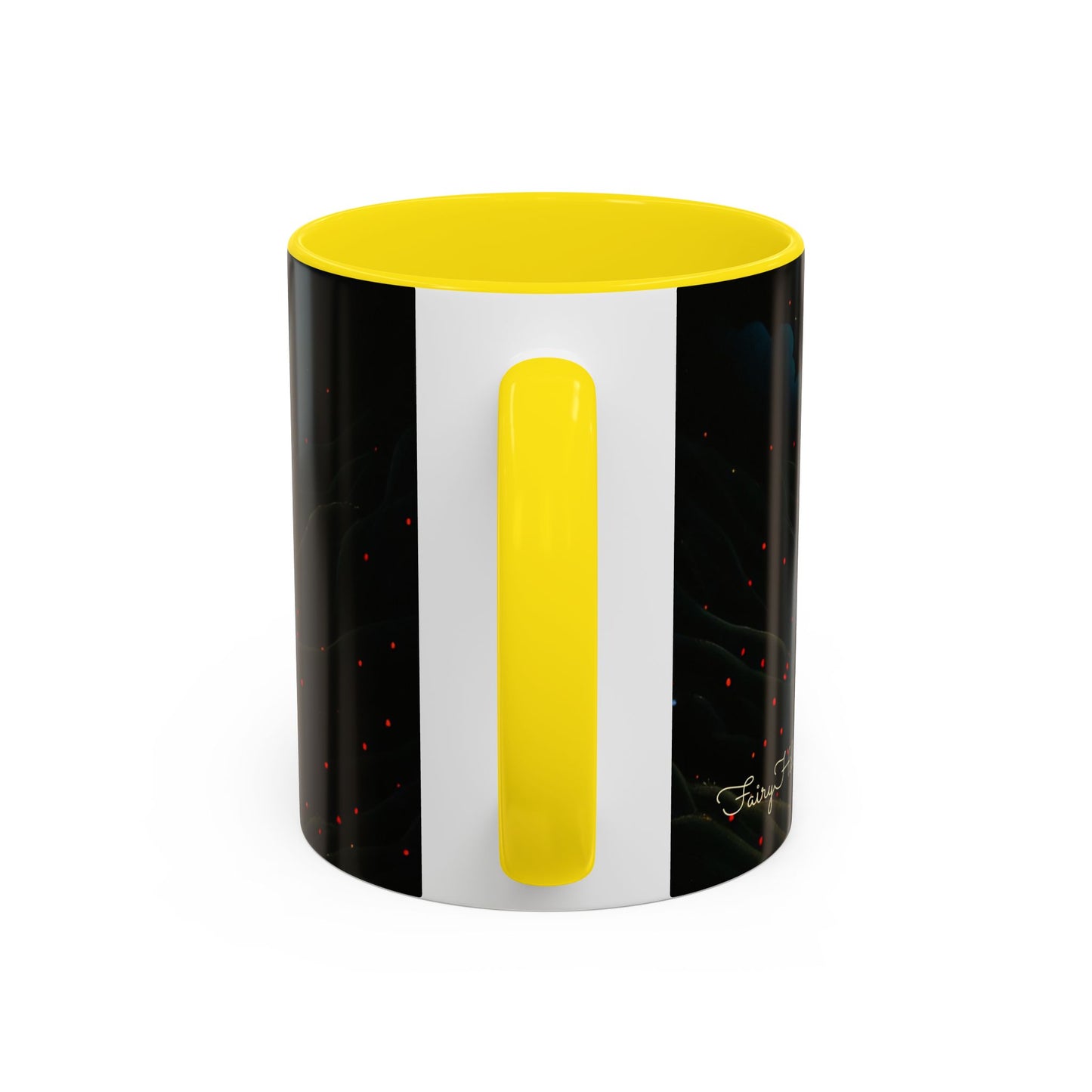 Moon girl wit red hat Art-Themed Coffee Mug - 11 & 15oz Accent Mug for Musroom Fsiry Lovers