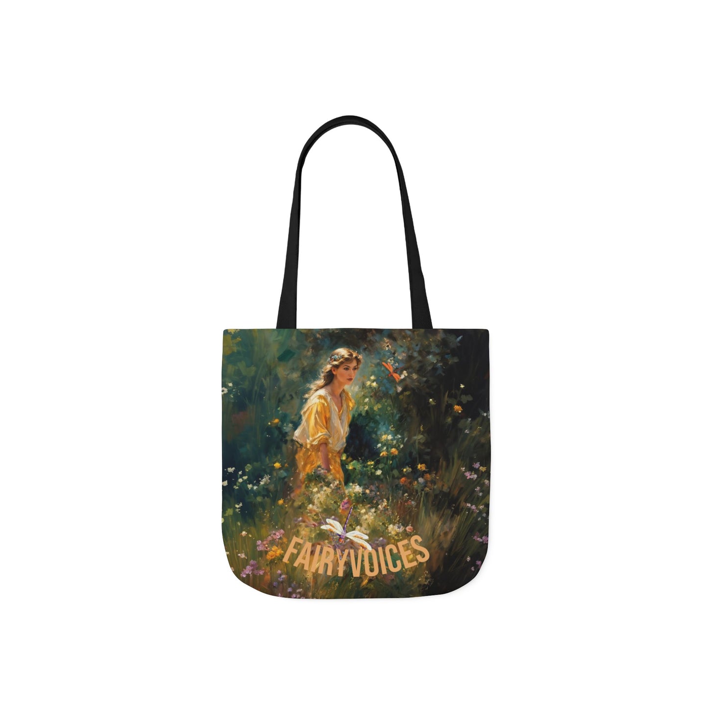 FAIRY VOICES - Canvas Tote Bag - Perfect for Beach Days, Eco-Friendly Shopping, and Summer Fun!