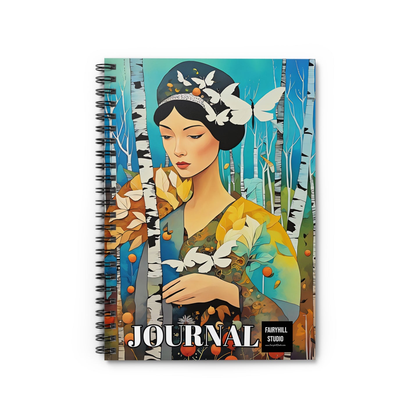 Birch trees  Journal Gift notebook - Journal Notebook Gift - Ruled Line