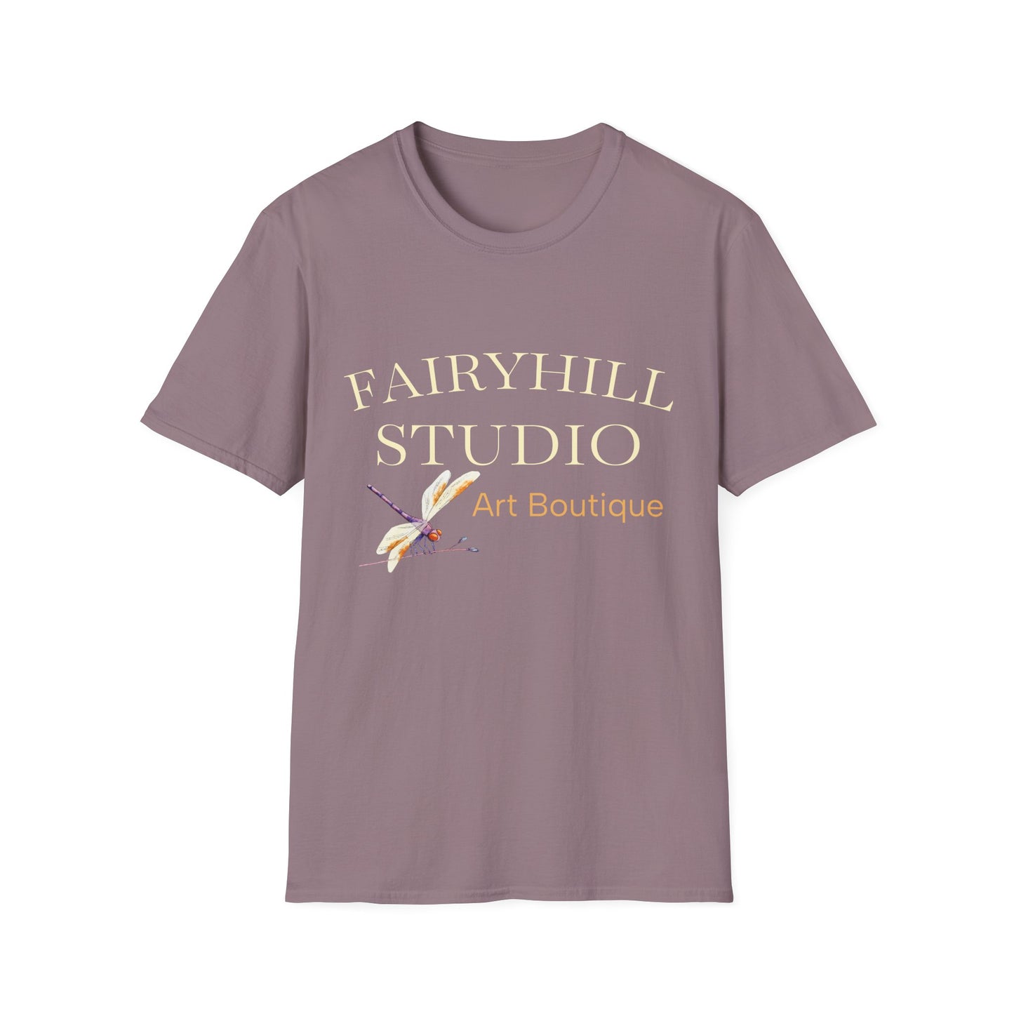 Unisex Softstyle T-Shirt with Retro Fairythili Design, Casual Wear, Graphic Tee, Gift Idea, Vintage Apparel