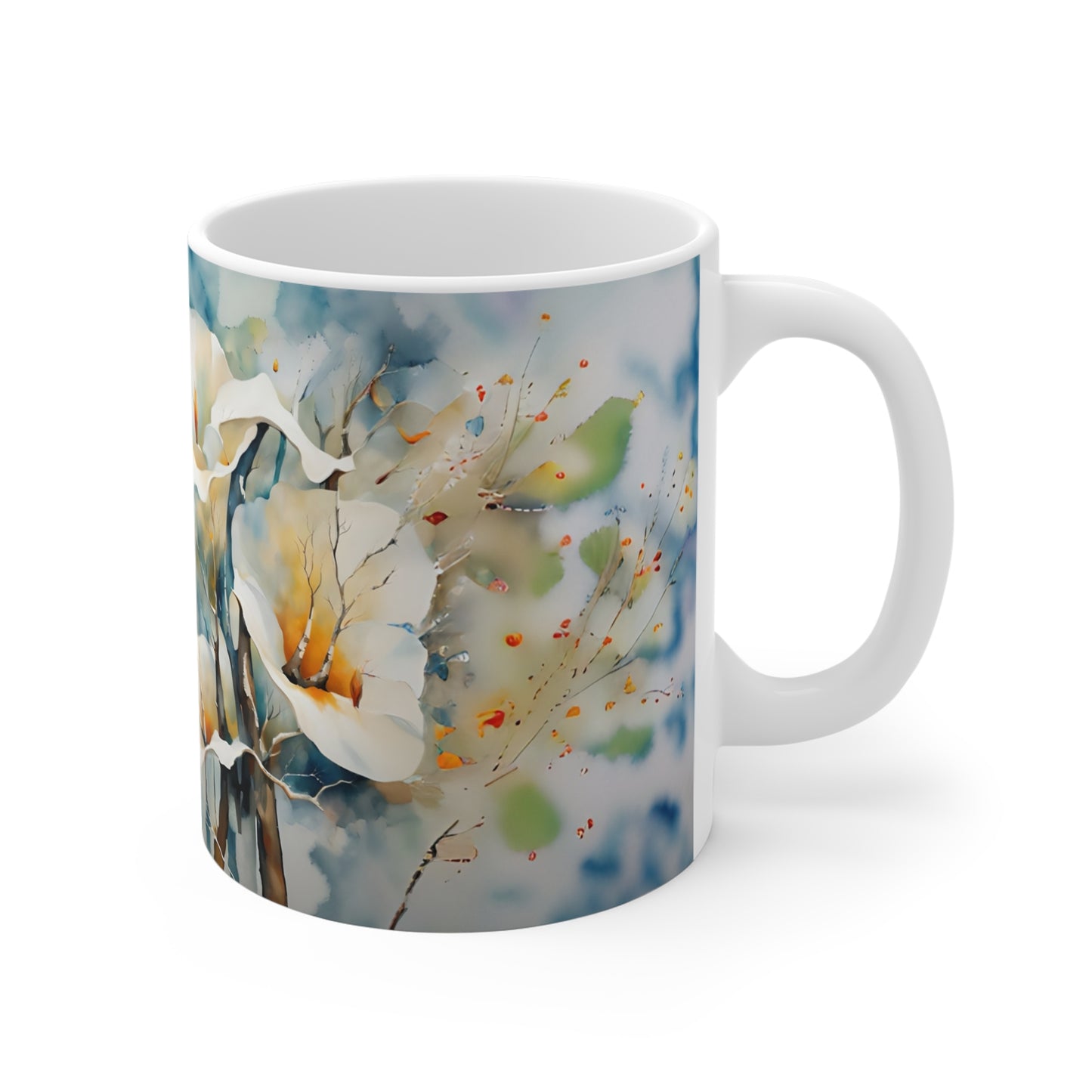 Mug Watercolor Calla Lollies