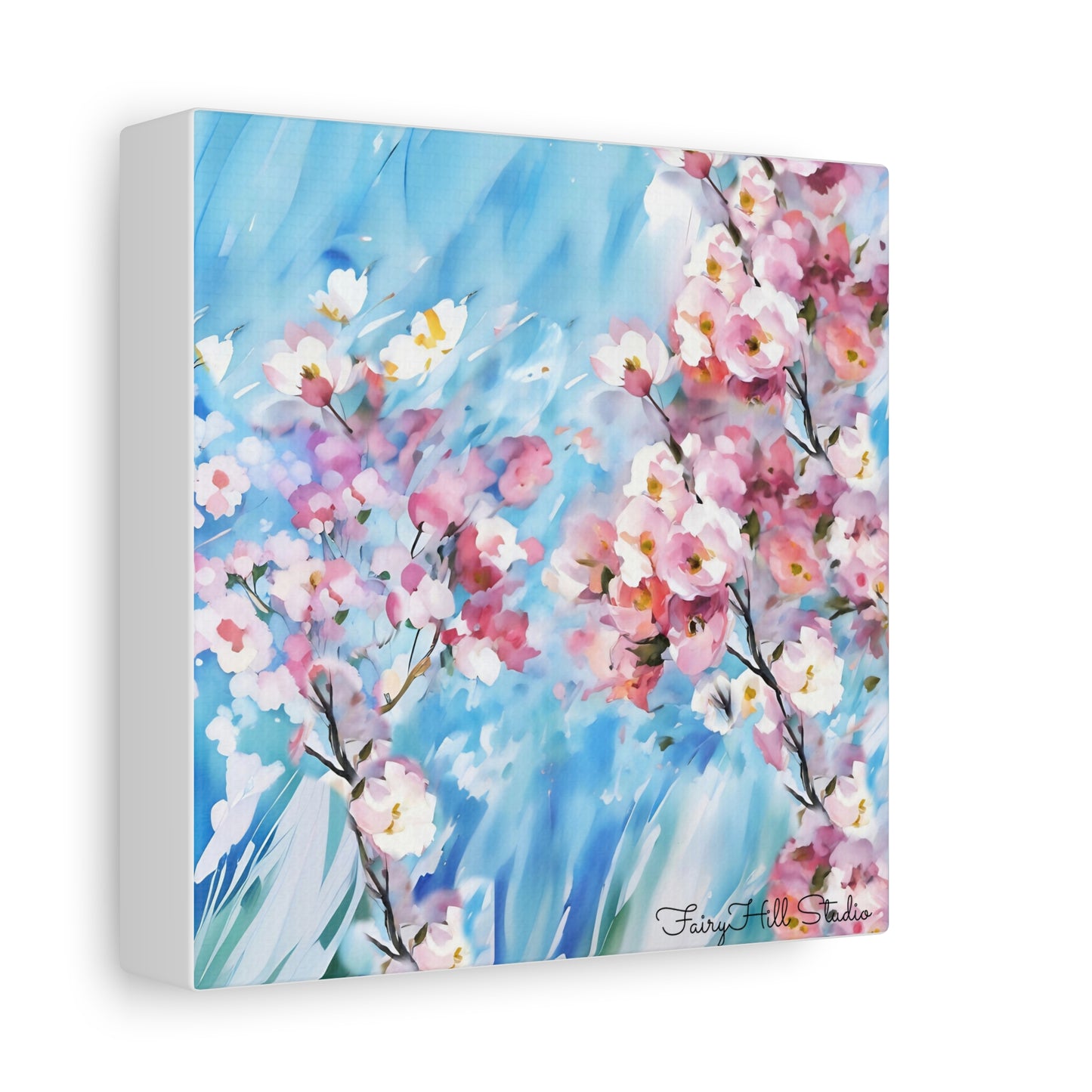 Canvas Wall Art - Floral Cherry Blossom