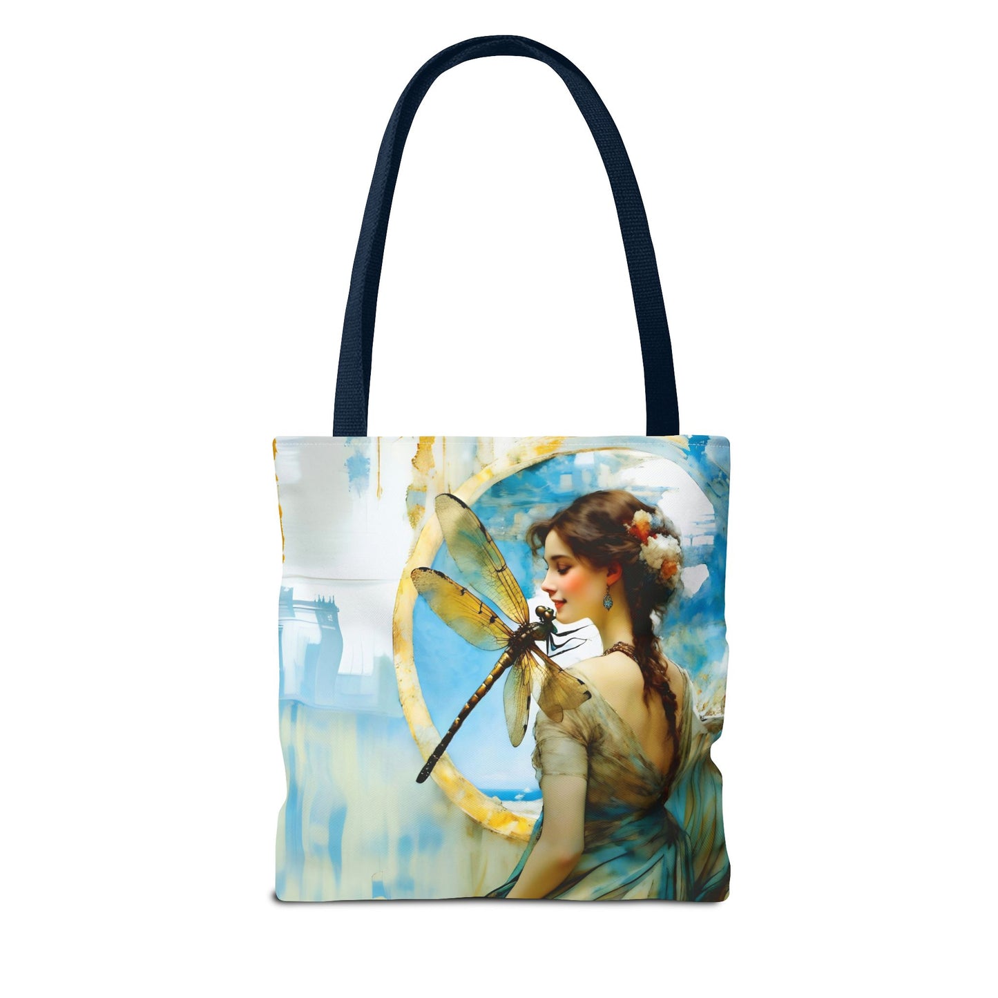 FairyHill Studio  Dragonfly whimsical Tote Bag (AOP)