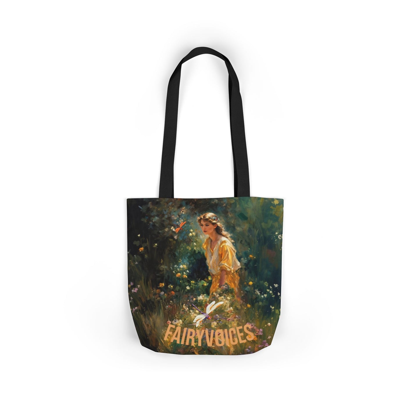 FAIRY VOICES - Canvas Tote Bag - Perfect for Beach Days, Eco-Friendly Shopping, and Summer Fun!