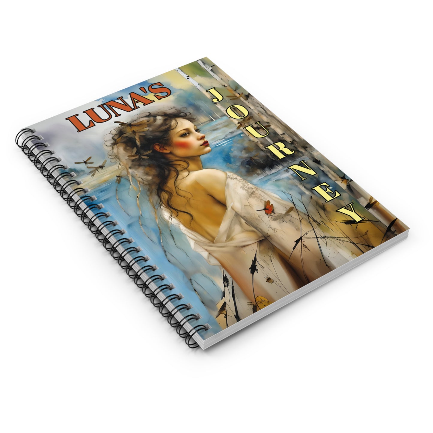Luna's Magic Journal Personalized Journal Gift notebook - Customized Journal Personalized Notebook Gift Spiral Notebook - Ruled Line