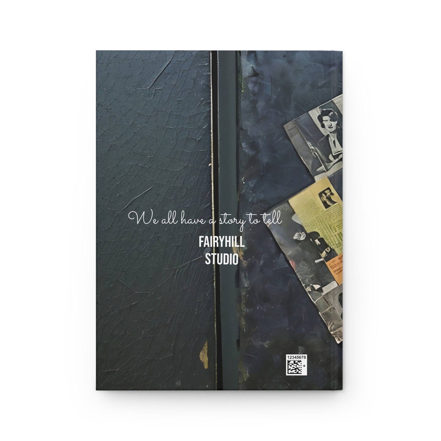 Hardcover Journal Matte - Vintage Hollywood Movie Star Art