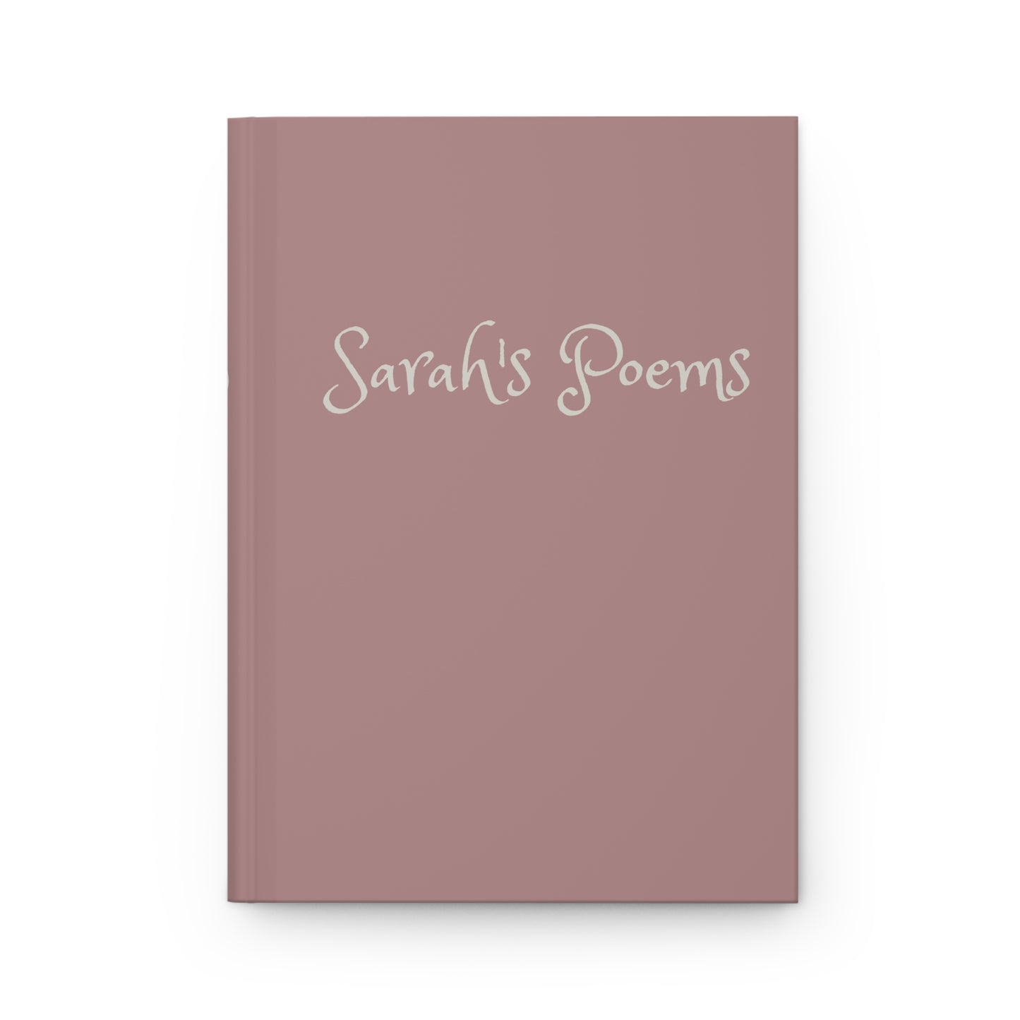 Customized Personalized Journal Matte - Dusty Pink Color