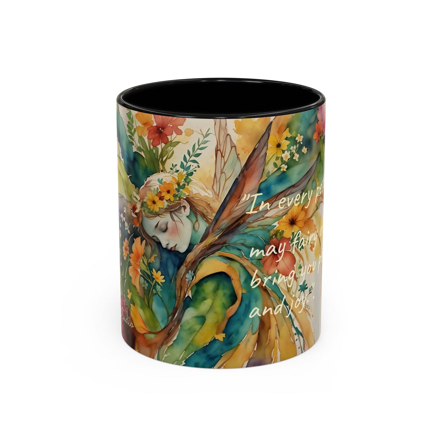 Garden fairy-Themed Coffee Mug - 11 & 15oz Accent Mug for Fairy Lovers
