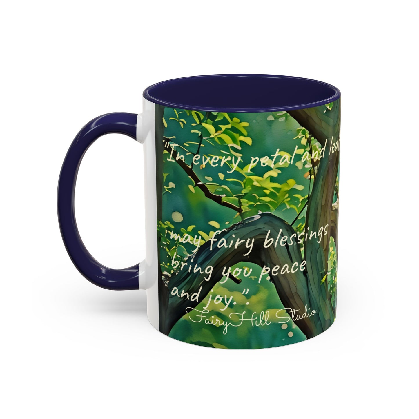 Garden fairy-Themed Coffee Mug - 11 & 15oz Accent Mug for Fairy Lovers
