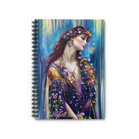 Flower Fairy Spiral Notebook - Ruled Line