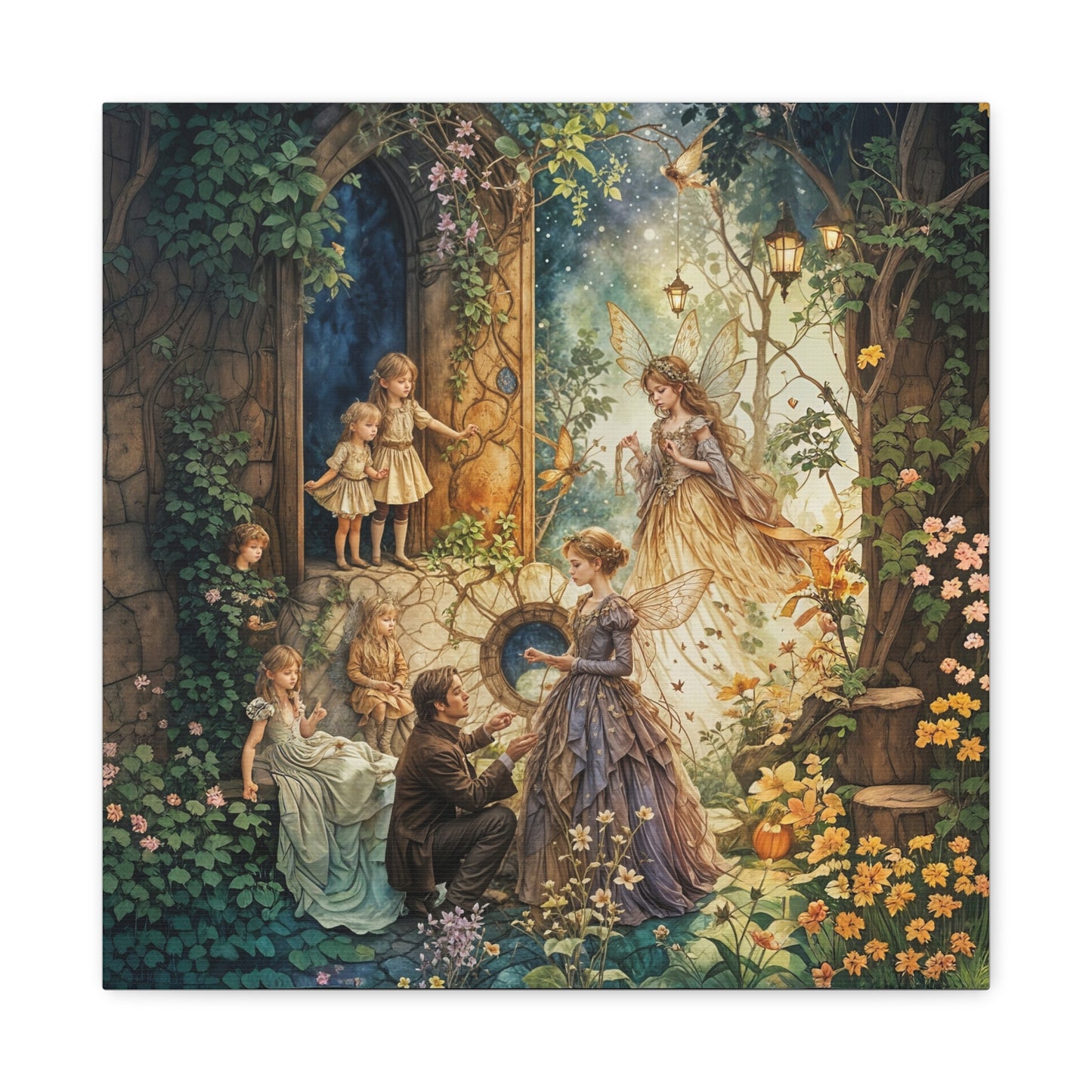 Canvas Print - Proposal in Fairyland Art