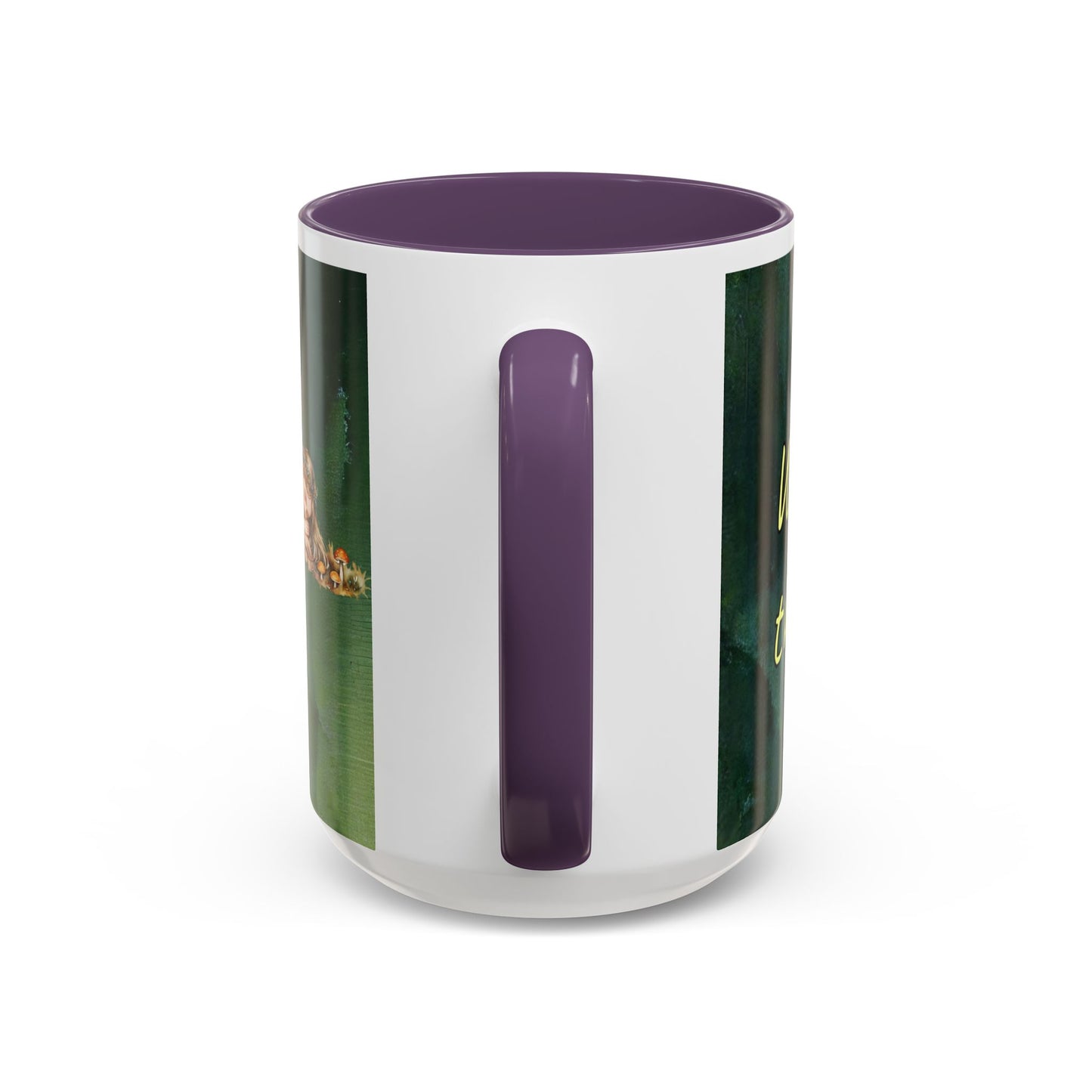 Sleeping Fairy -Themed Coffee Mug with a quote - 11 & 15oz Accent Mug for Fairy/coffee Lovers