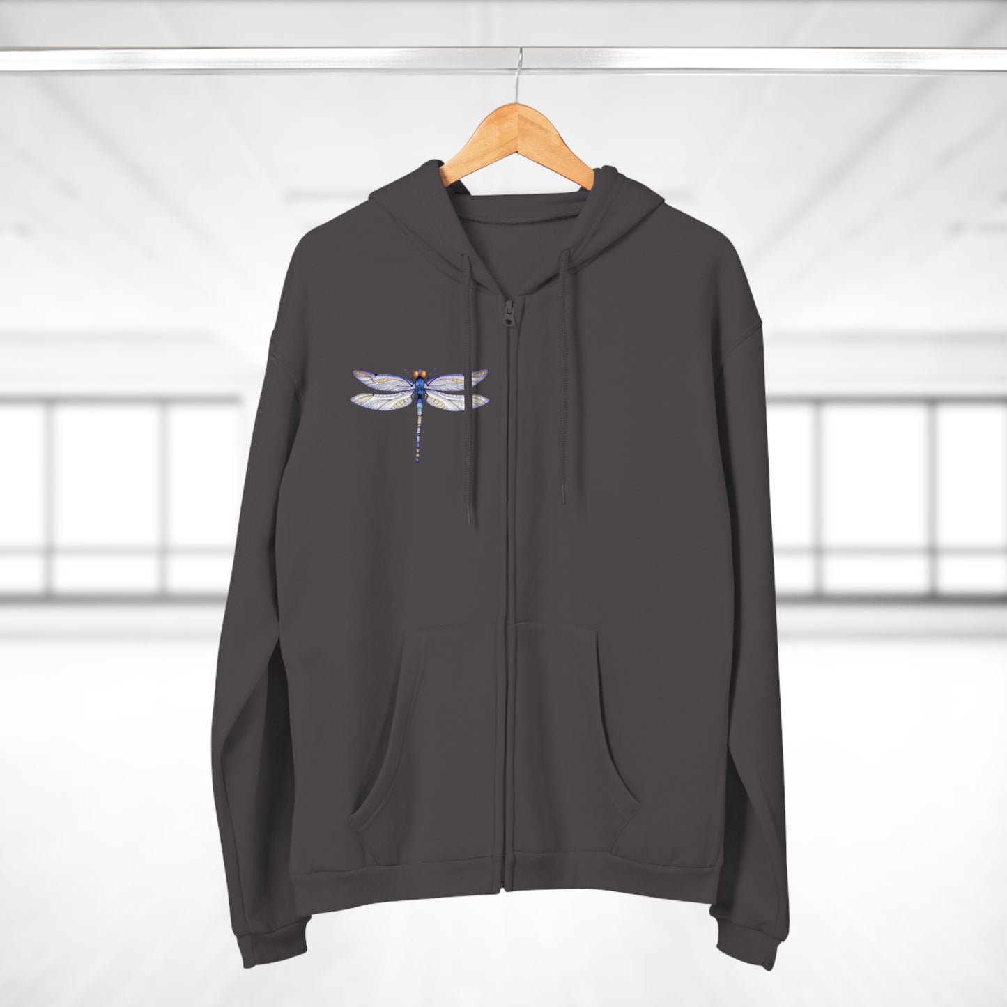 Unisex Hooded Zip Sweatshirt