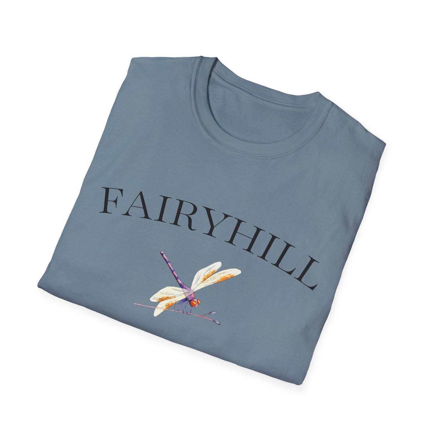Unisex Softstyle T-Shirt with Retro Fairythili Design, Casual Wear, Graphic Tee, Gift Idea, Vintage Apparel