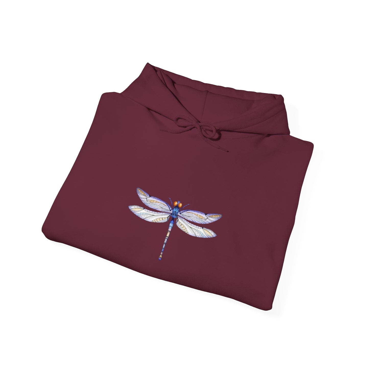Dragonfly Art Hoodie, Cozy Unisex Sweatshirt, Nature Lover Gift, Botanical Apparel, Spring Fashion, Relaxed Style