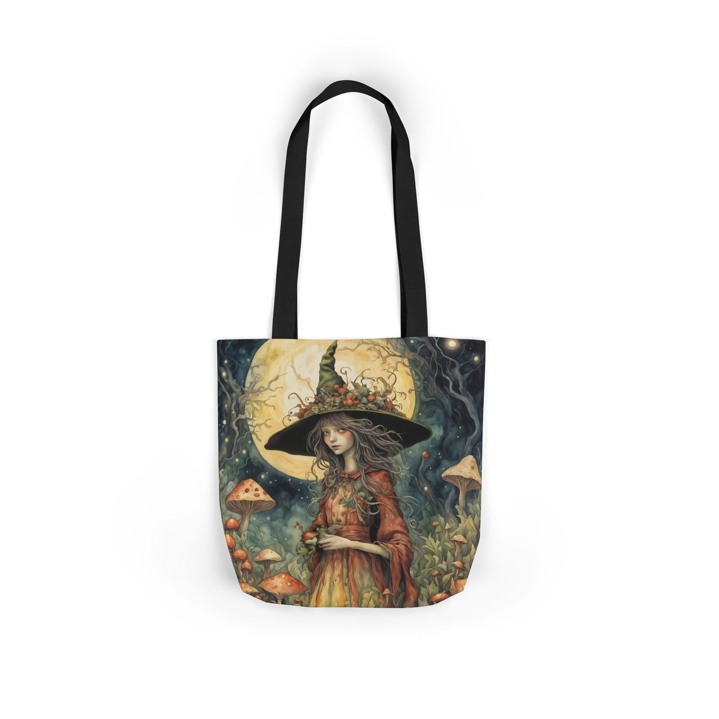 Witch  -Inspired Canvas Tote Bag - Perfect for Beach Days, Eco-Friendly Shopping, and Summer Fun!