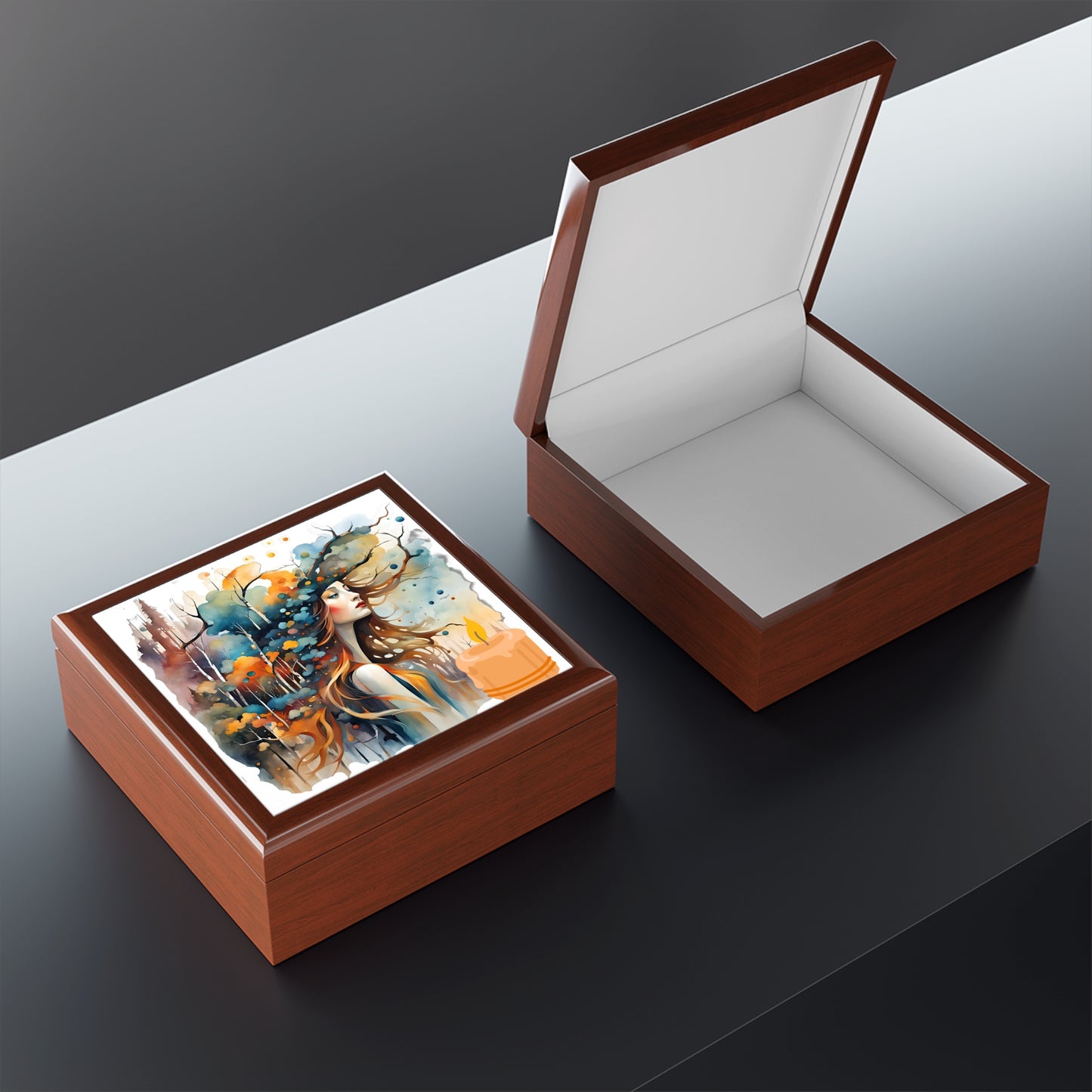 Memories Jewelry Box - Elegant Decor for Special Occasions Fairyhill Studio