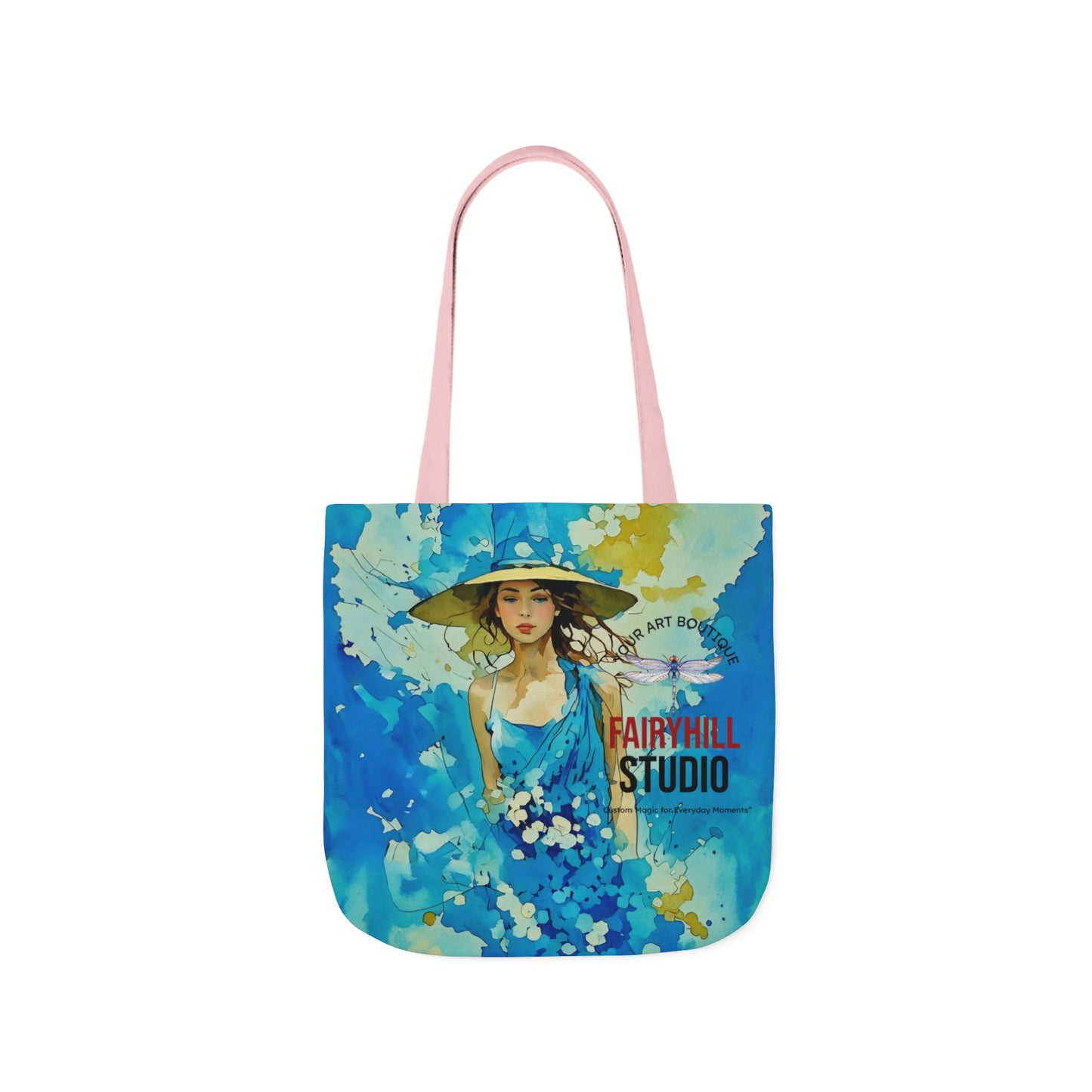 Colorful Summer vibes- Canvas Tote Bag - Perfect for Beach Days, Eco-Friendly Shopping, and Summer Fun!