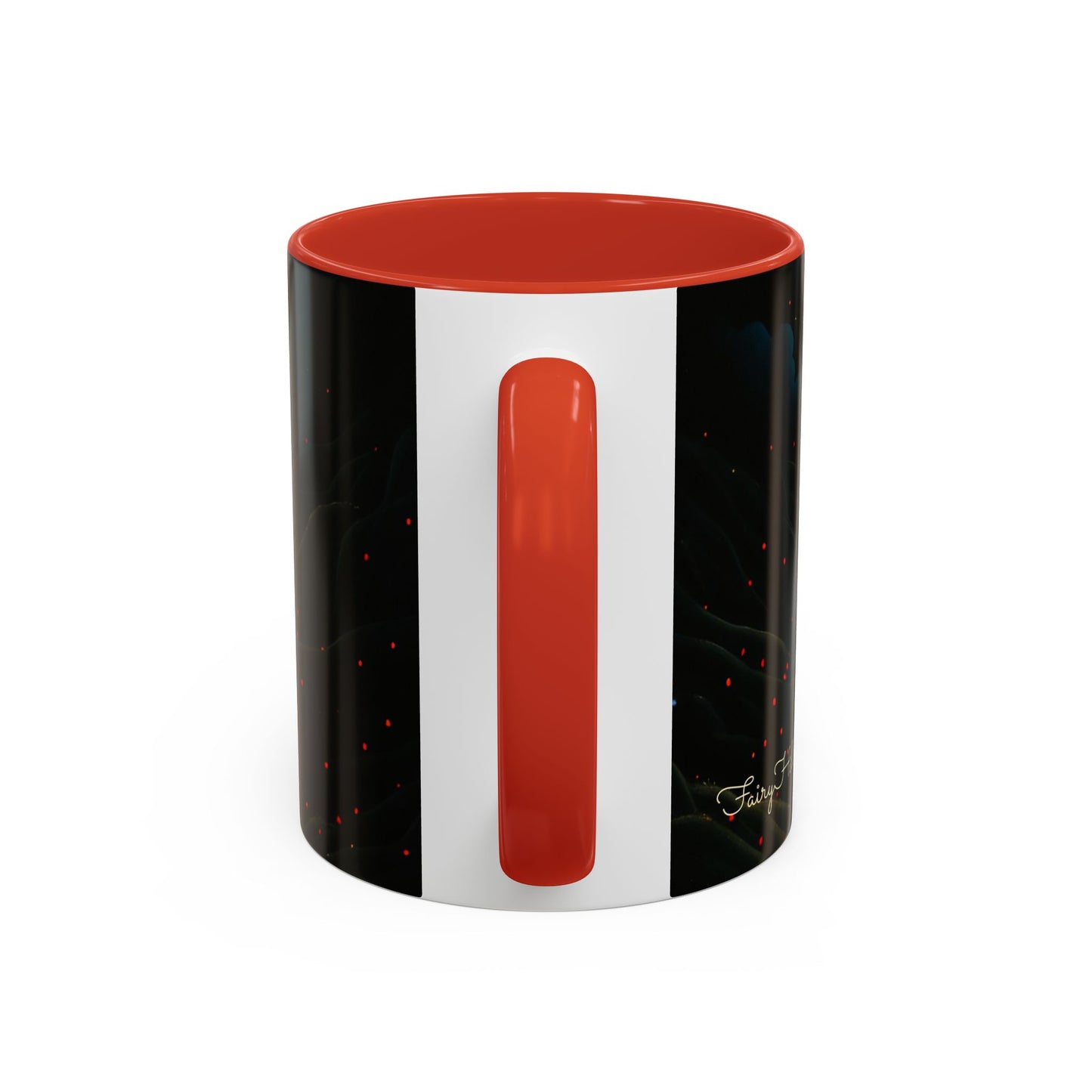 Moon girl wit red hat Art-Themed Coffee Mug - 11 & 15oz Accent Mug for Musroom Fsiry Lovers