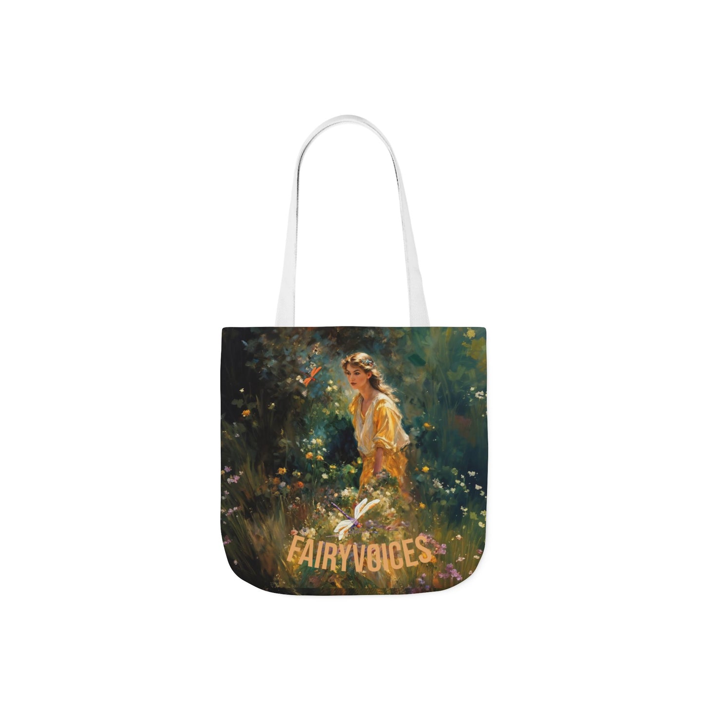 FAIRY VOICES - Canvas Tote Bag - Perfect for Beach Days, Eco-Friendly Shopping, and Summer Fun!