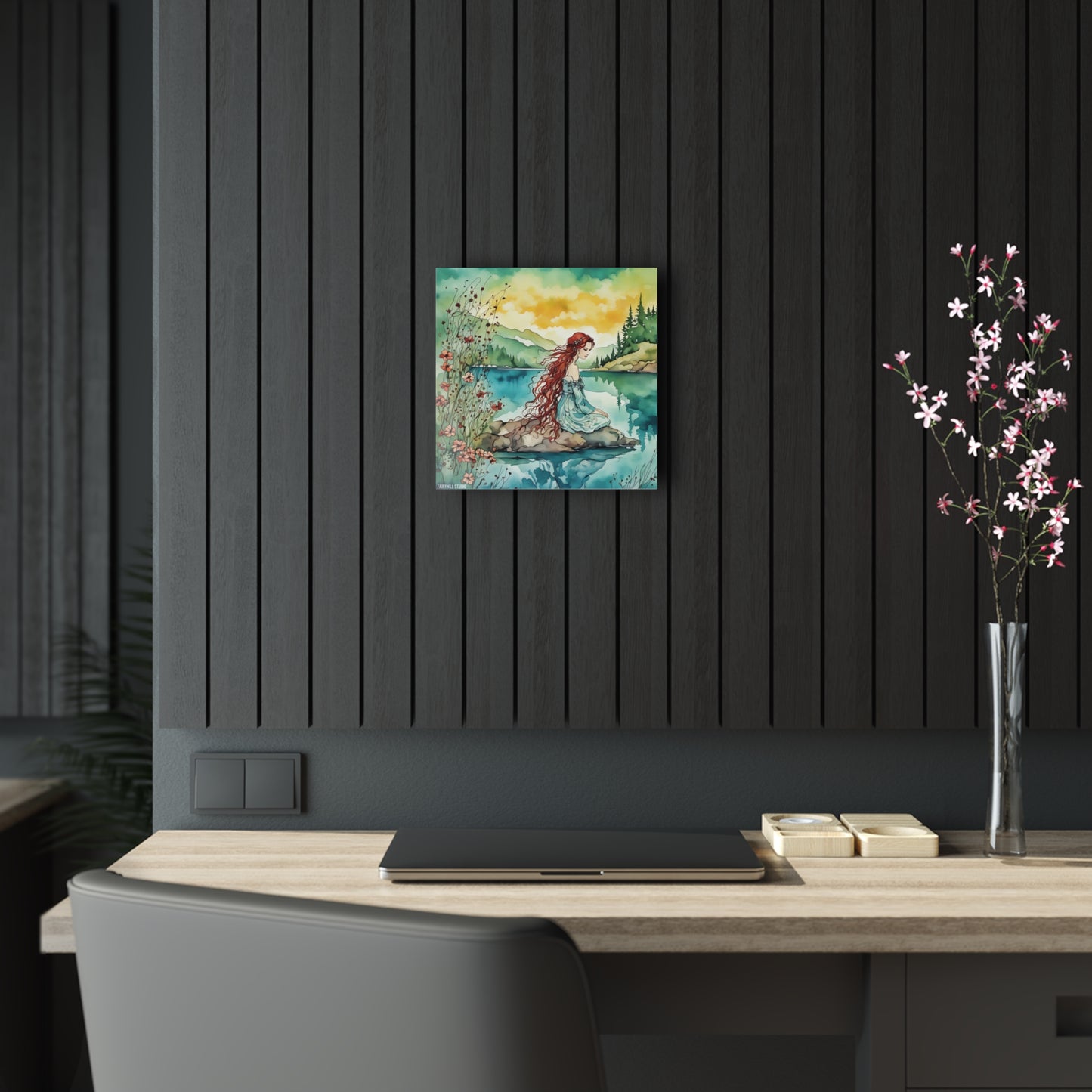 Acrylic Print - The Fairy of the Lake Inspirational Art
