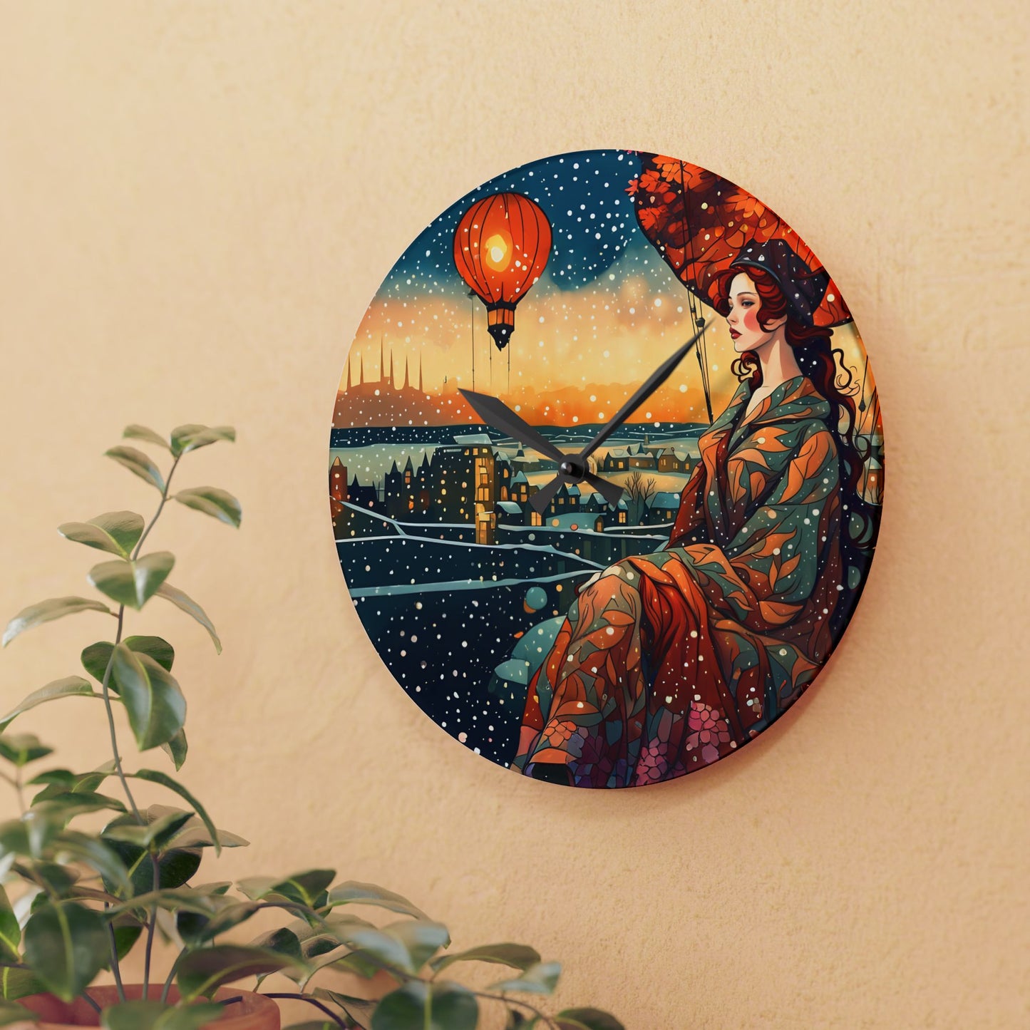 Acrylic Wall Clock