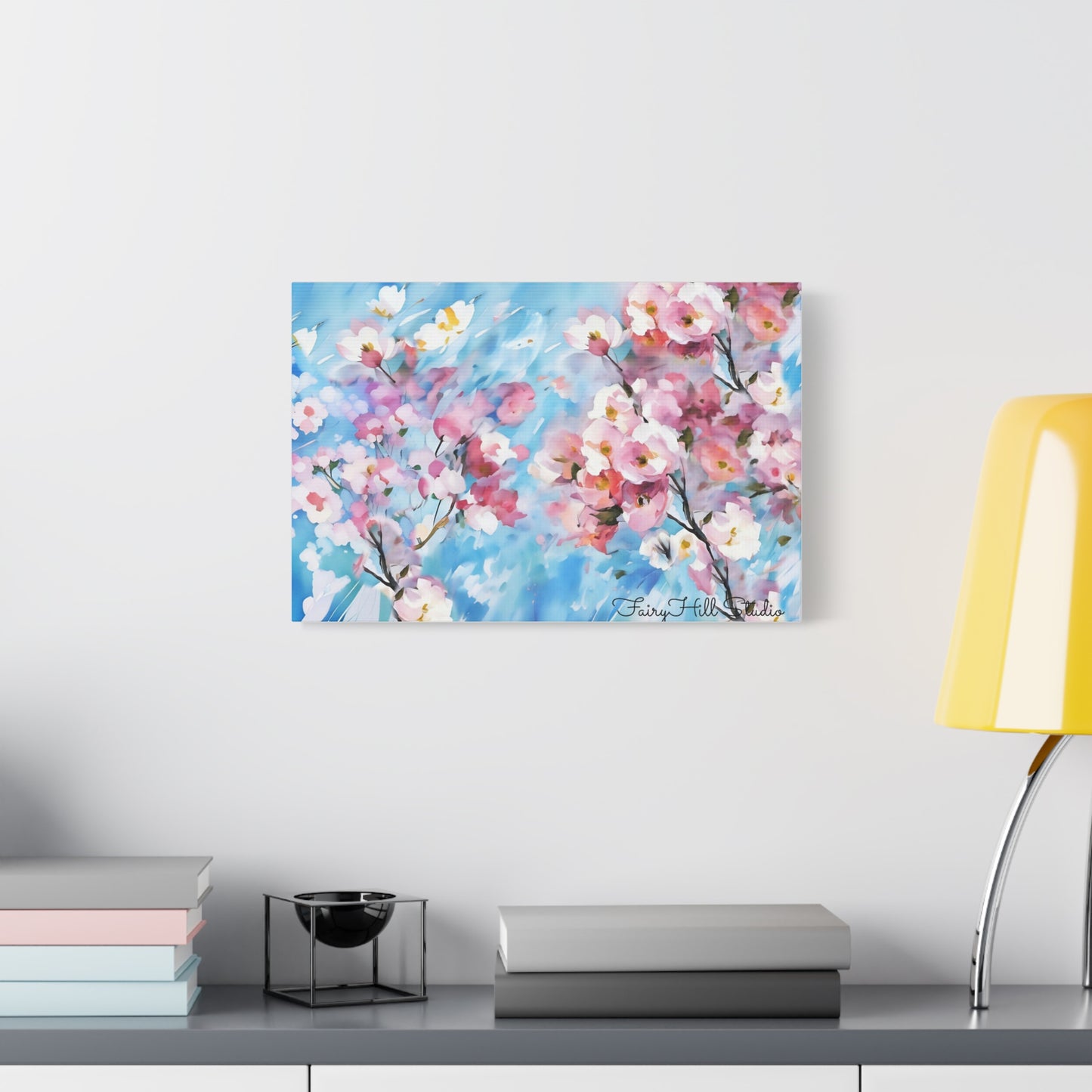 Canvas Wall Art - Floral Cherry Blossom