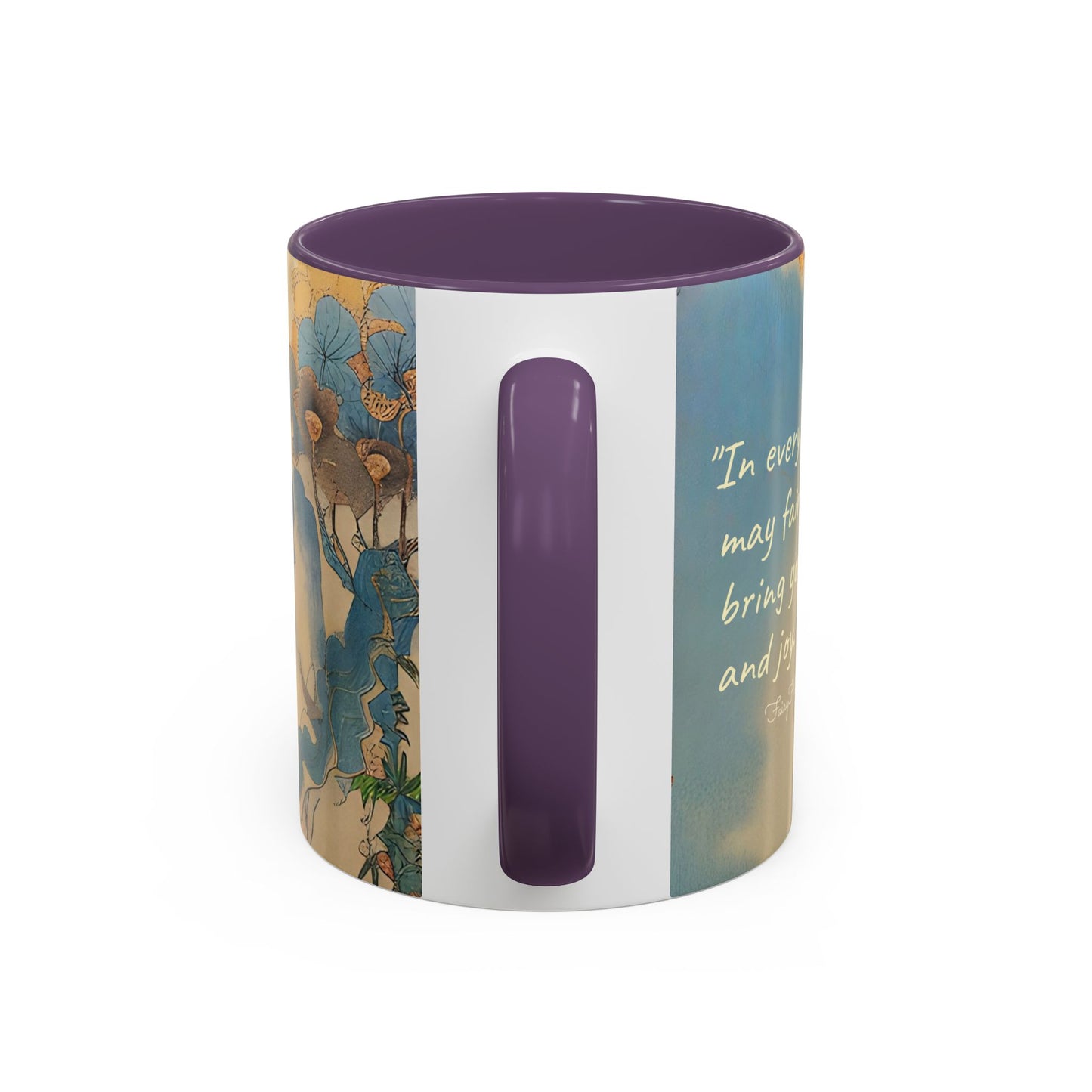 Mushroom Fairy Art-Themed Coffee Mug - 11 & 15oz Accent Mug for Fairy Lovers