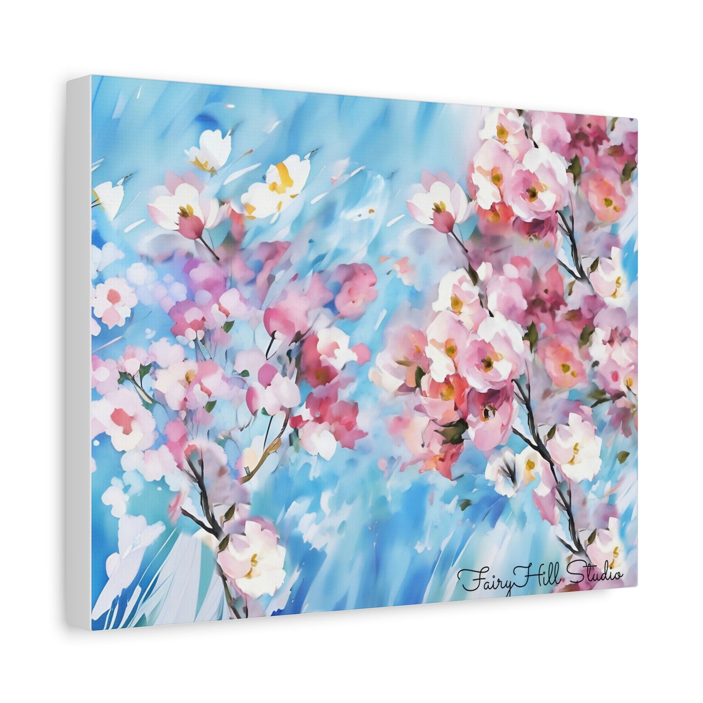 Canvas Wall Art - Floral Cherry Blossom