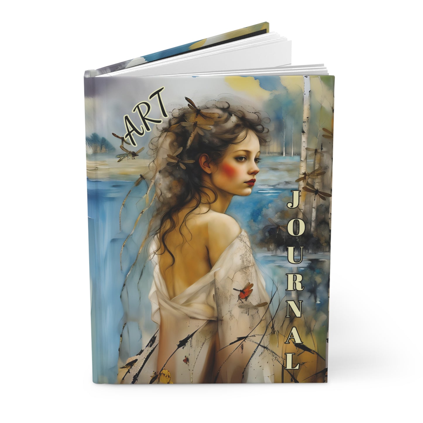 Fairy Hill Studio Calla Lilies art Hardcover Journal Matte write your story!