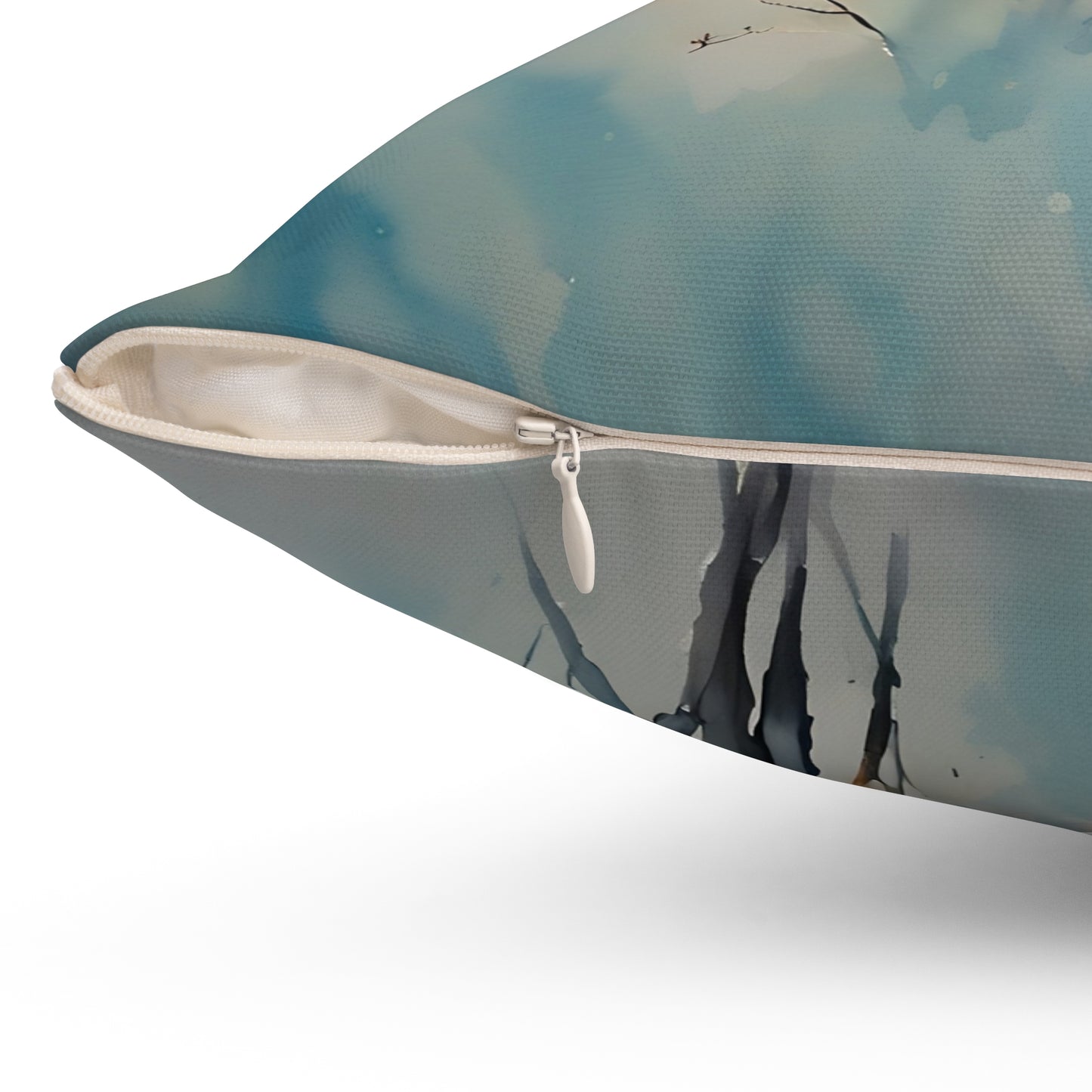 Calla Lilies Square Pillow - by Fairyhill Studio