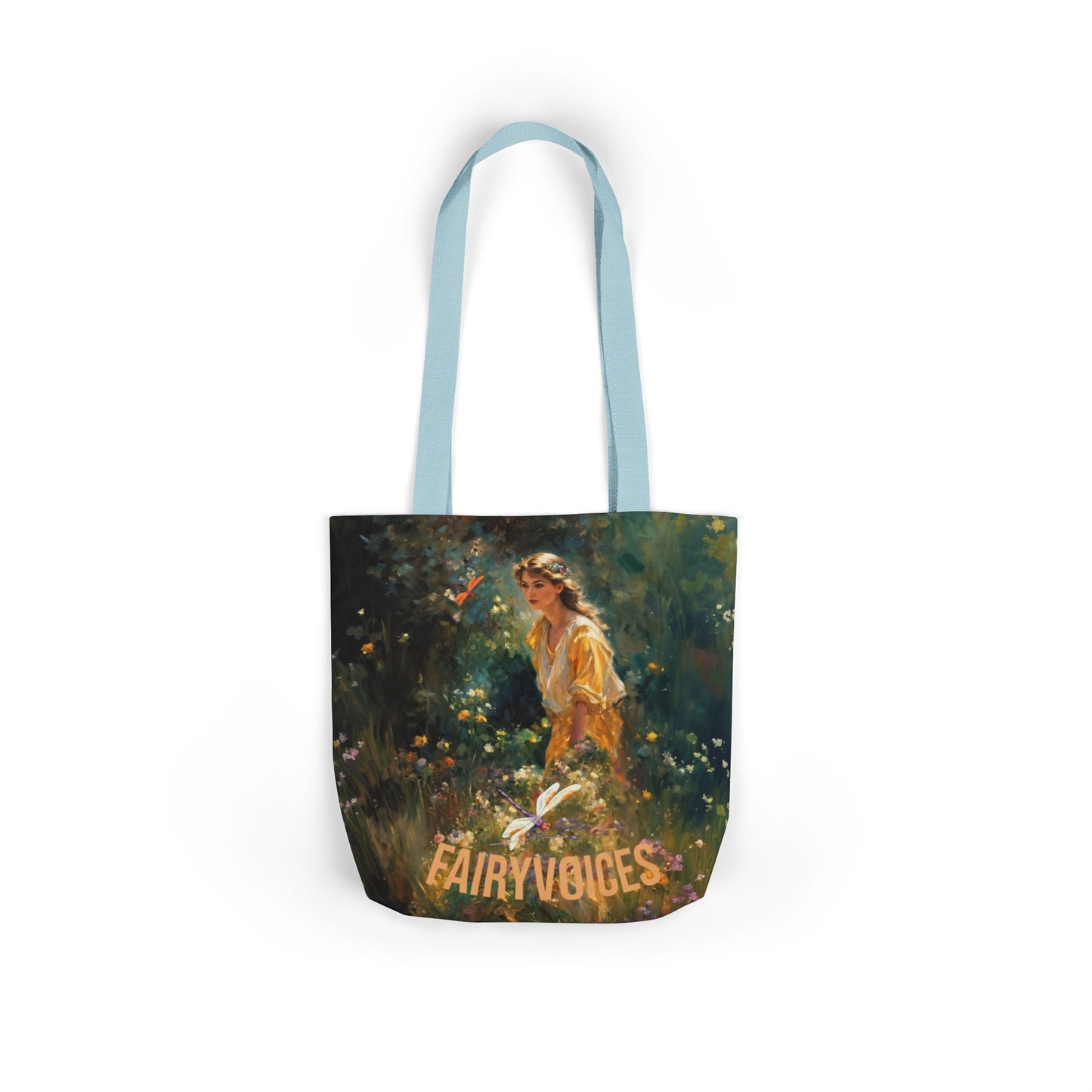 FAIRY VOICES - Canvas Tote Bag - Perfect for Beach Days, Eco-Friendly Shopping, and Summer Fun!