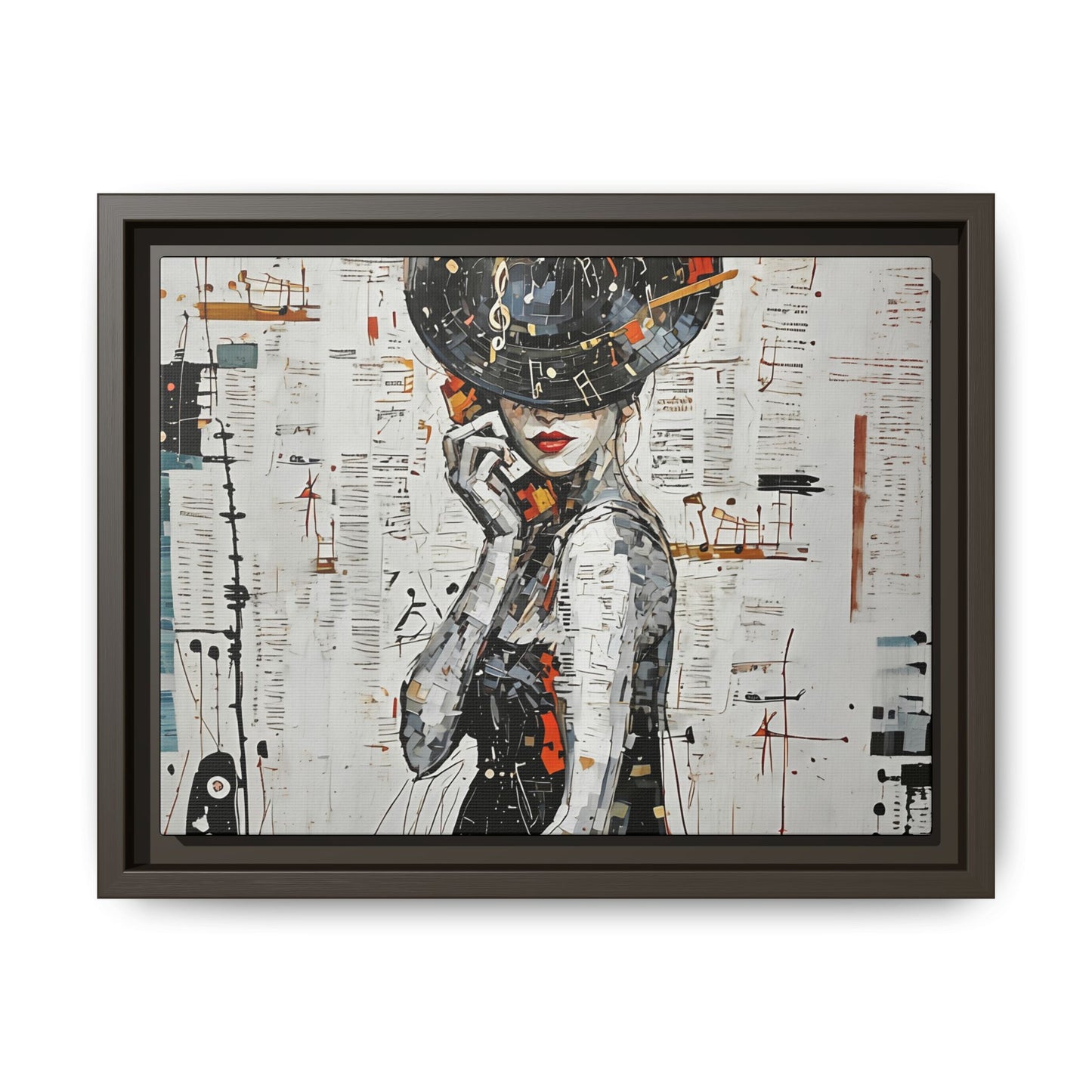 Framed Art Print - Contemporary Wall Decor, Urban Aesthetic, Gallery Style Artwork, Gift for Art Lovers, Modern Home Decor