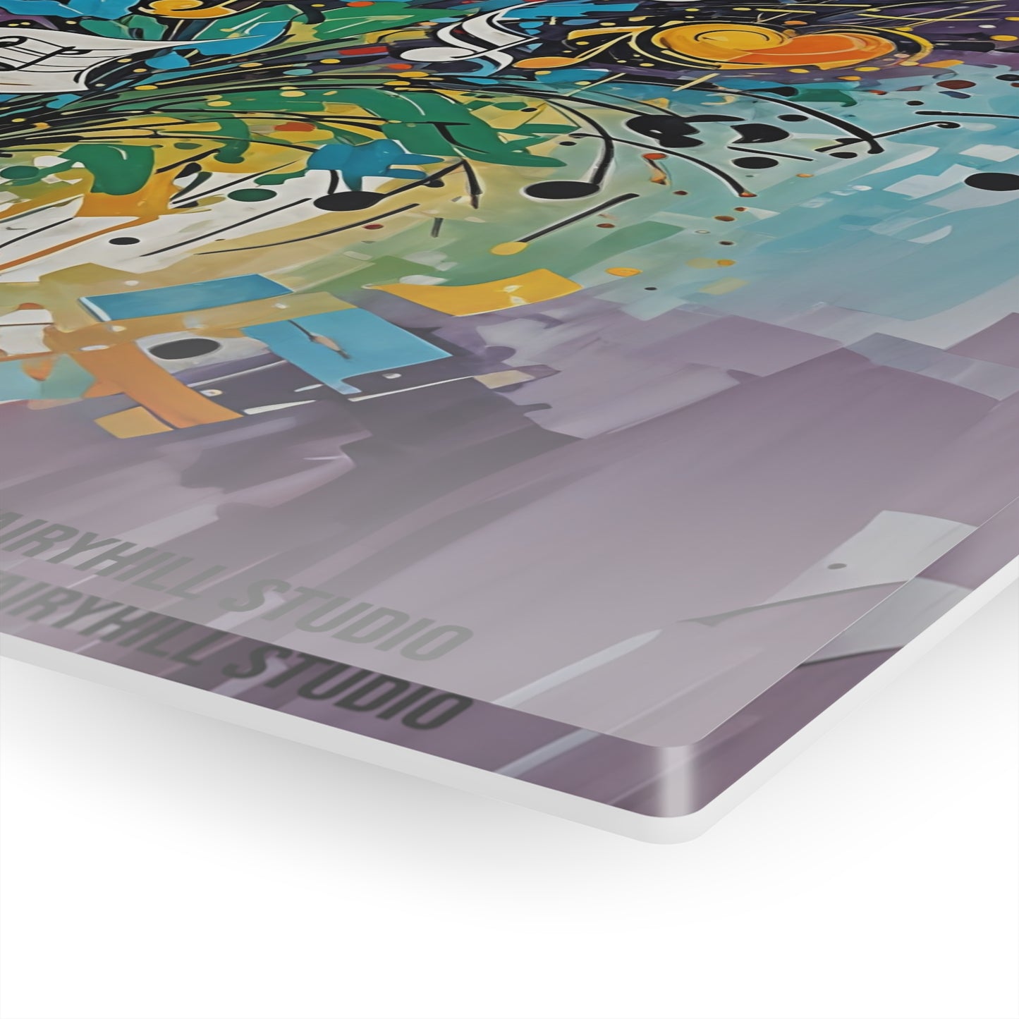 Art Acrylic Prints A bouquet of Music Notes Art