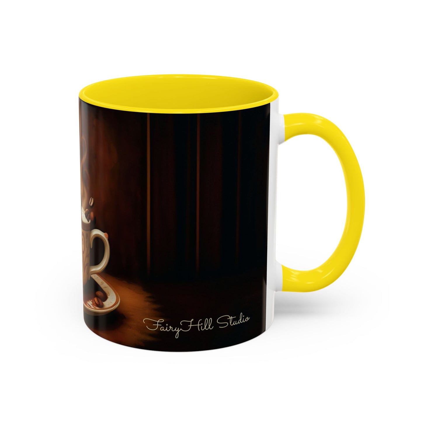 Coffee fairy-Themed Coffee Mug - 11 & 15oz Accent Mug for Fairy /Coffee Lovers