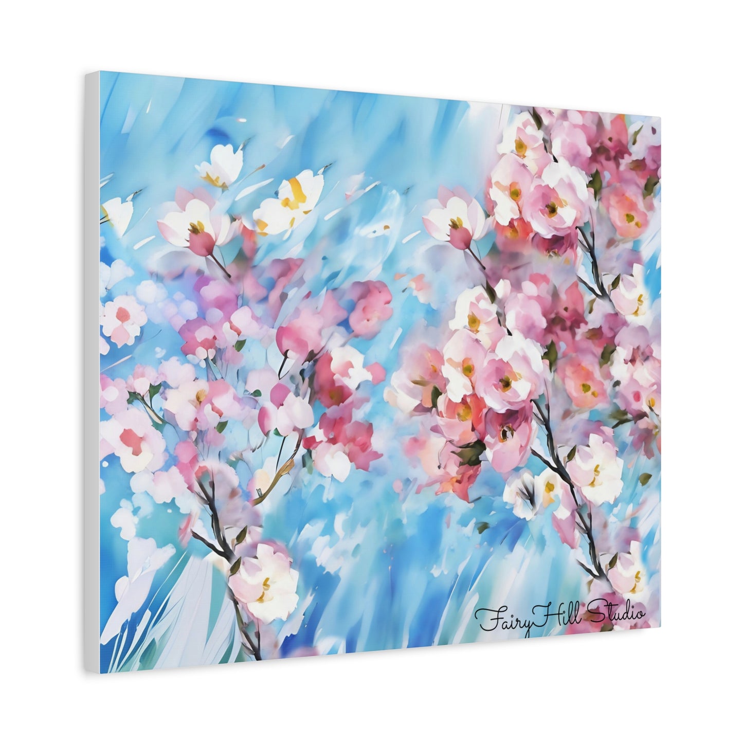 Canvas Wall Art - Floral Cherry Blossom