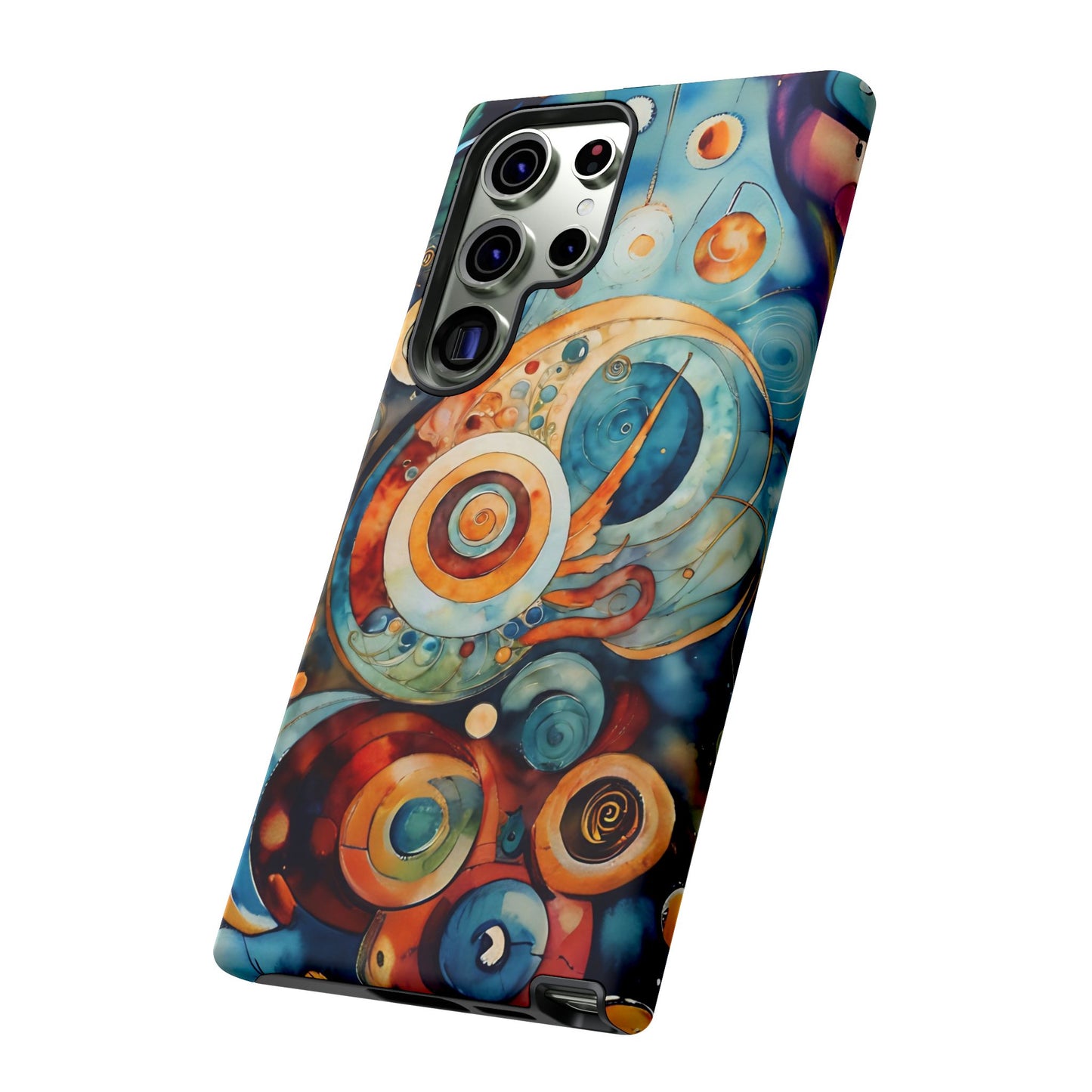 Phone Cases - Beautiful Abstract Circular Art Design
