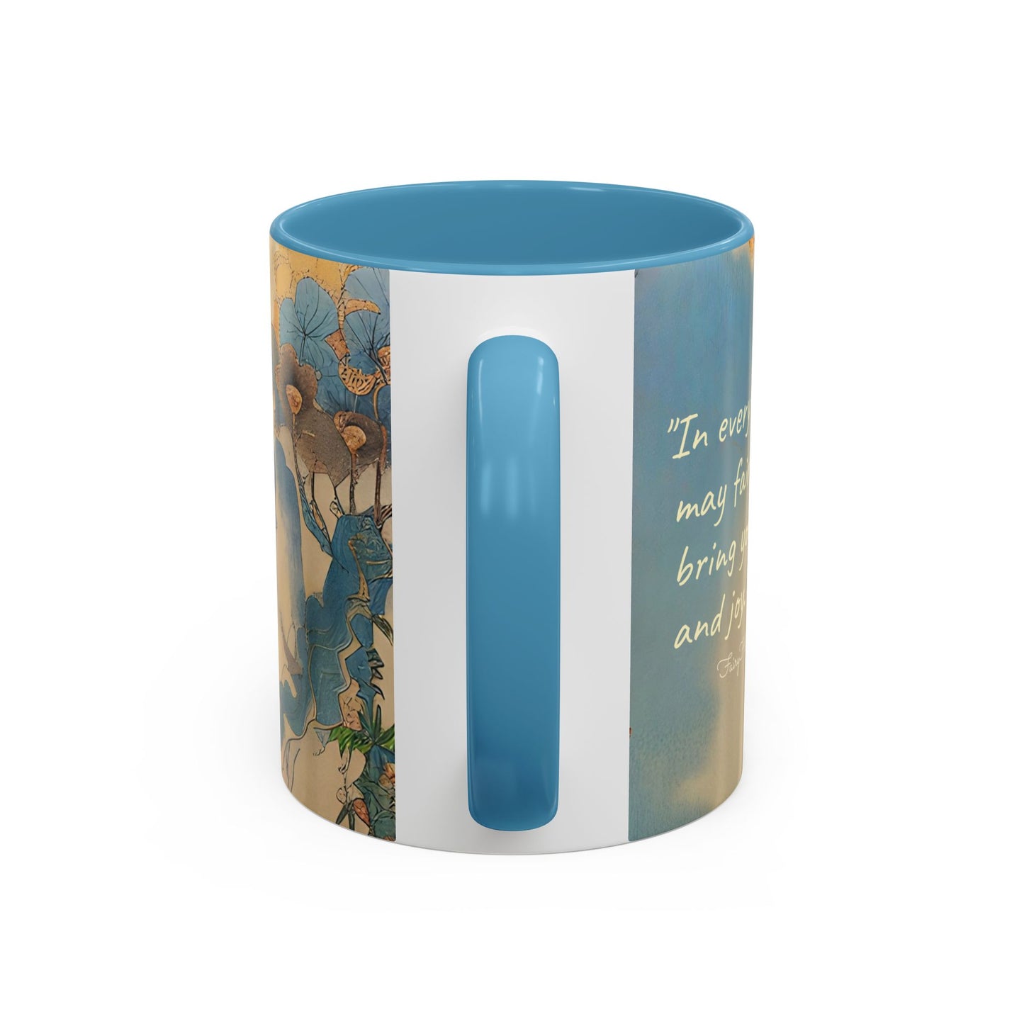 Mushroom Fairy Art-Themed Coffee Mug - 11 & 15oz Accent Mug for Fairy Lovers