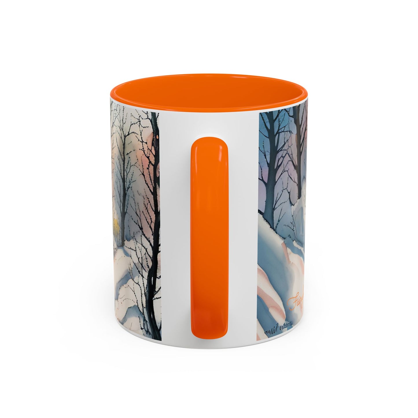 Accent Crimson witch and black cat Coffee Mug (11, 15oz)