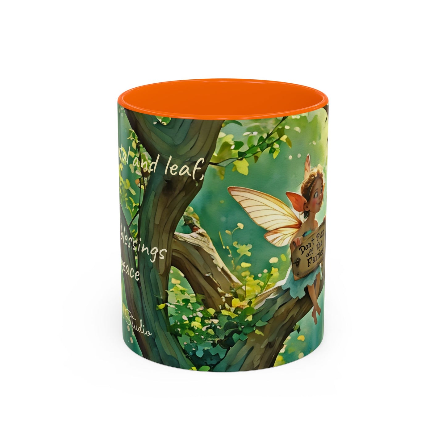 Garden fairy-Themed Coffee Mug - 11 & 15oz Accent Mug for Fairy Lovers