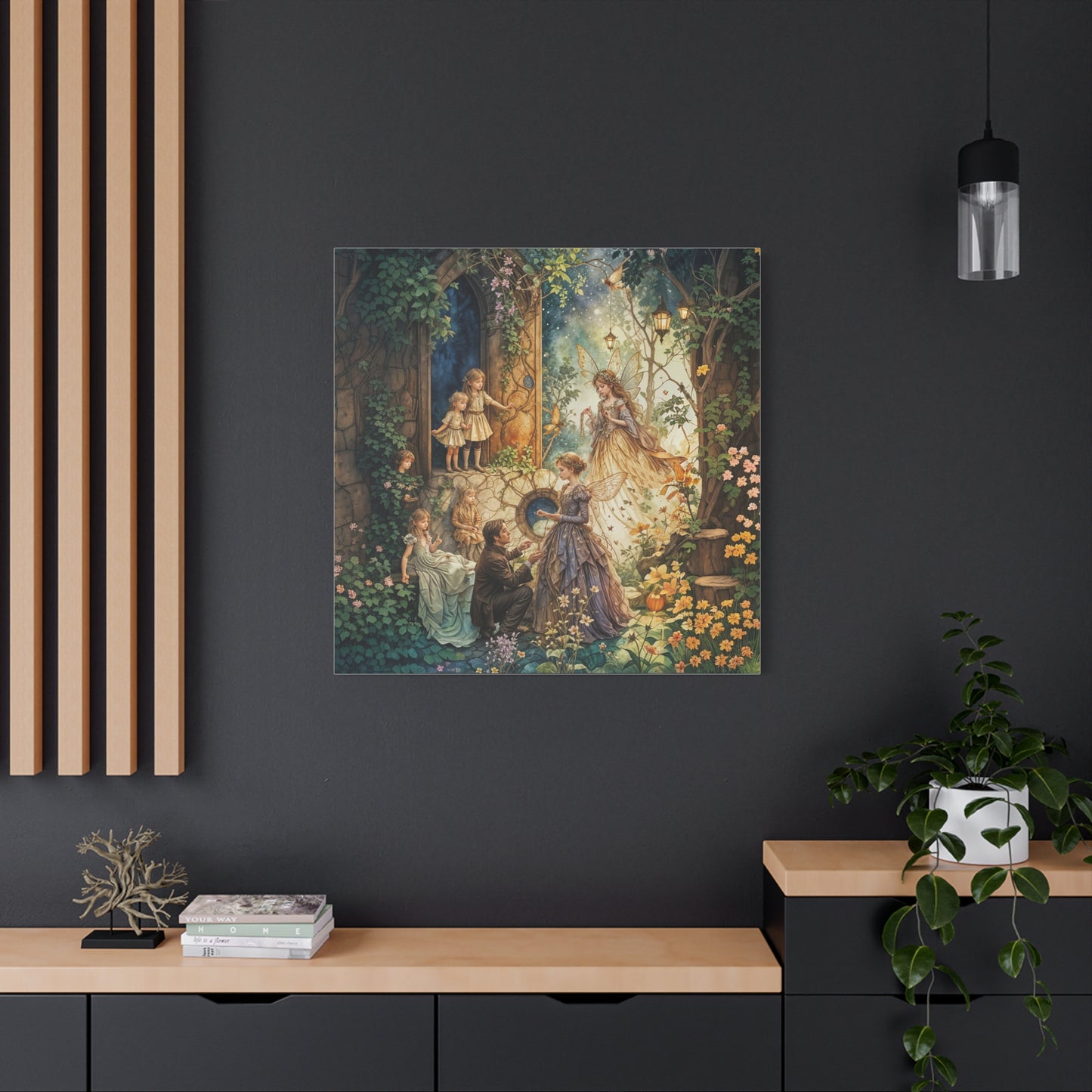 Canvas Print - Proposal in Fairyland Art