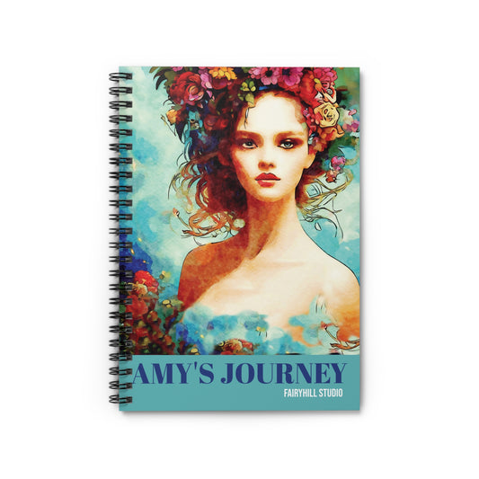 Summer Vibes Personalized Journal Gift notebook - Customized Journal  Notebook Gift Spiral Notebook - Ruled Line