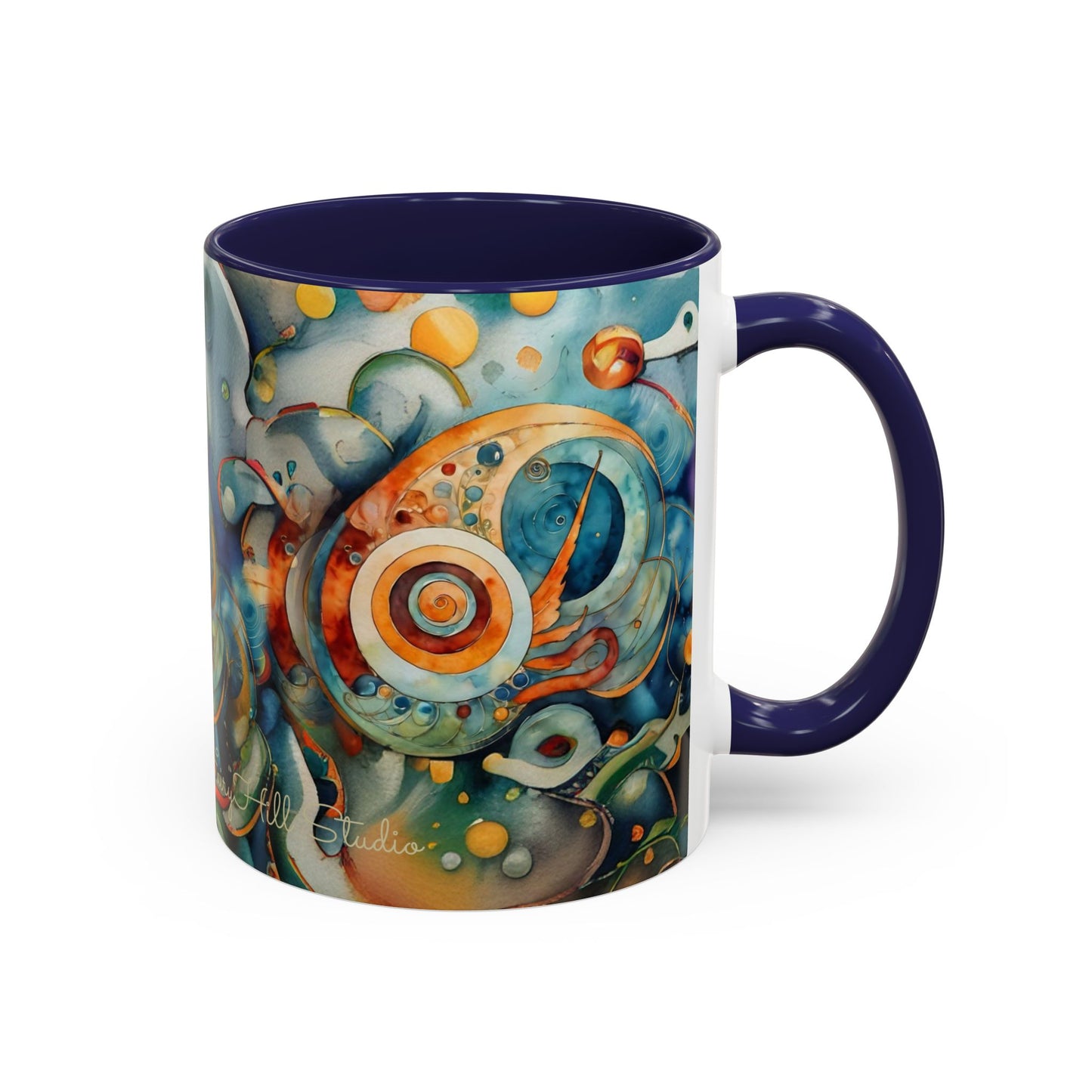 Whimsical Ocean-Themed Coffee Mug - 11 & 15oz Accent Mug for Sea Lovers