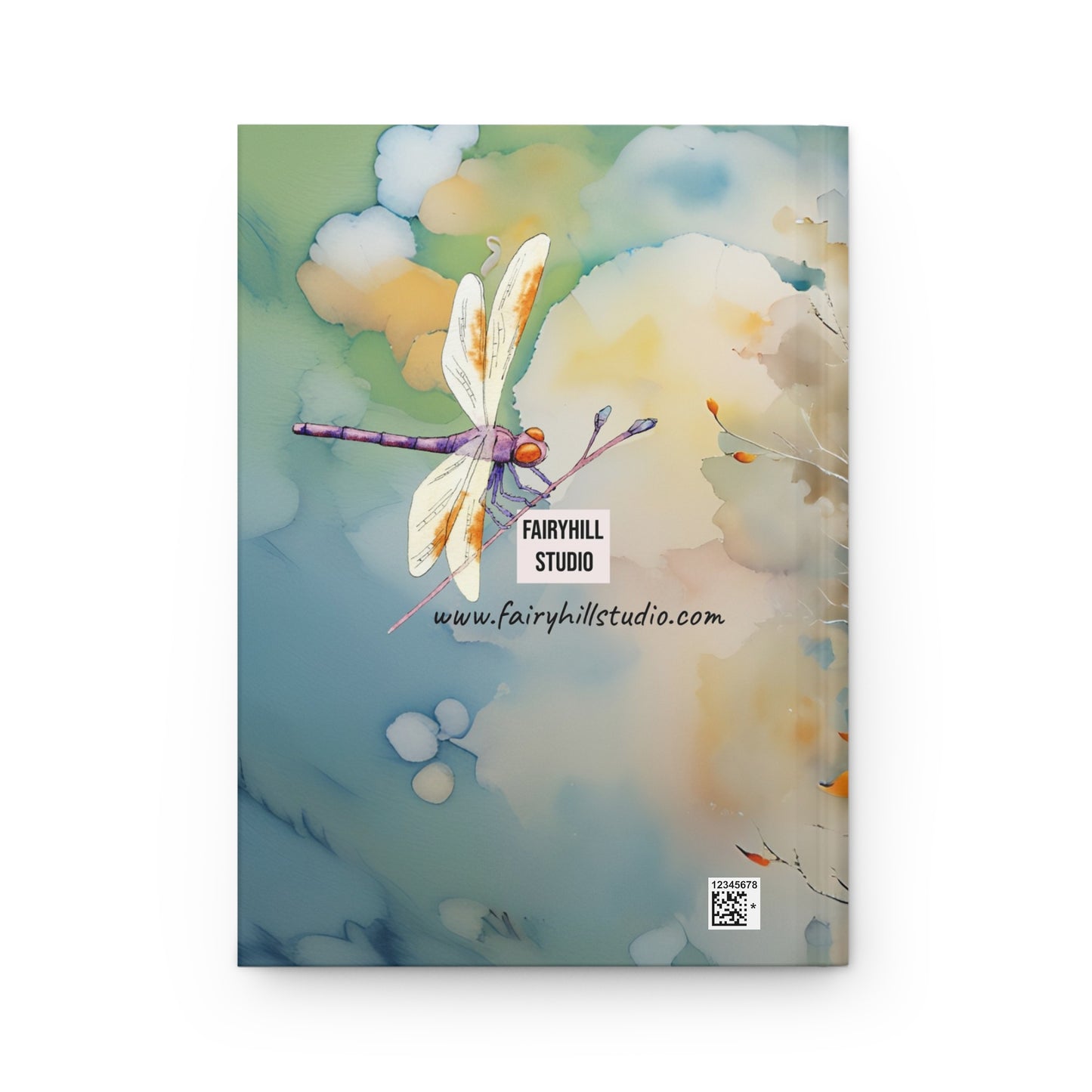Watercolor Art Journal, Calla Lilies Hardcover