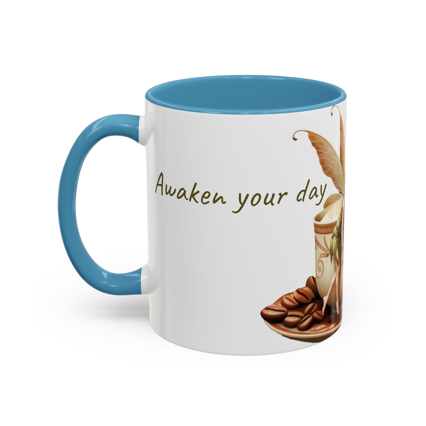 Coffee fairy-Themed Coffee Mug - 11 & 15oz Accent Mug for Fairy /Coffee Lovers